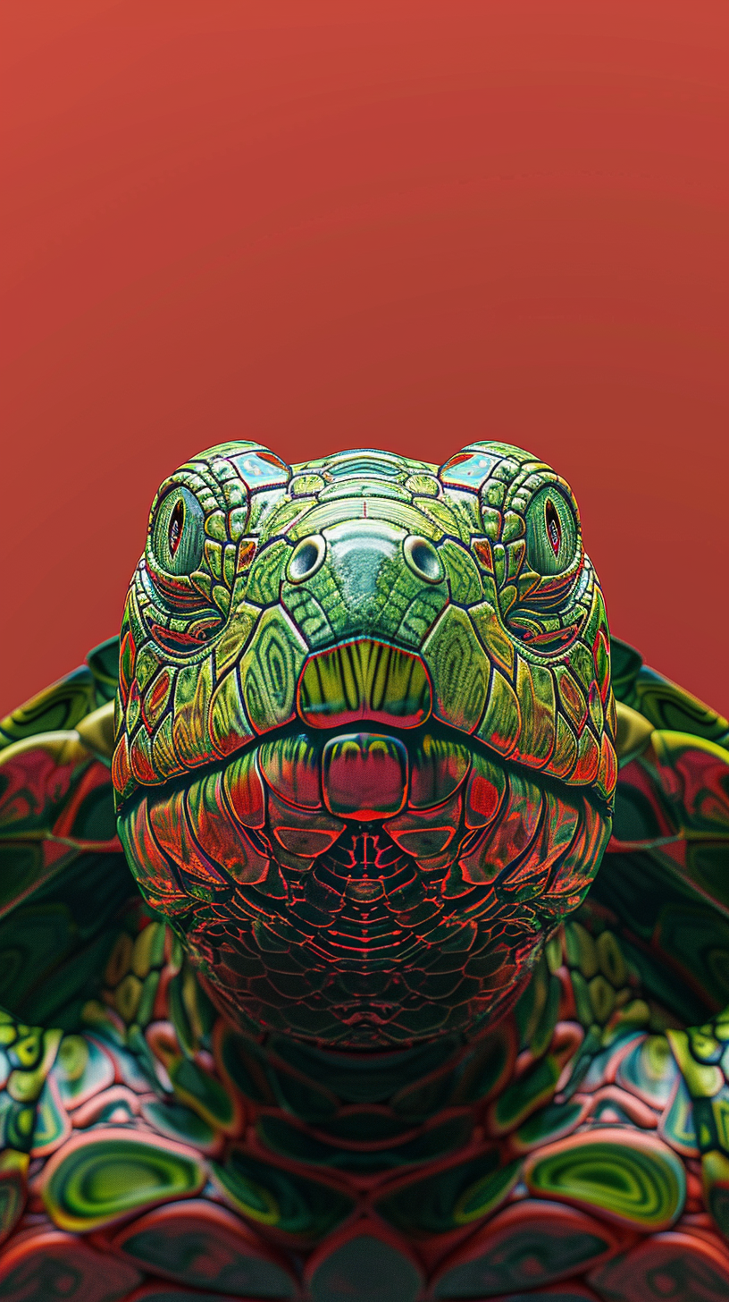 Schildkröte Illustriert | LED Bild