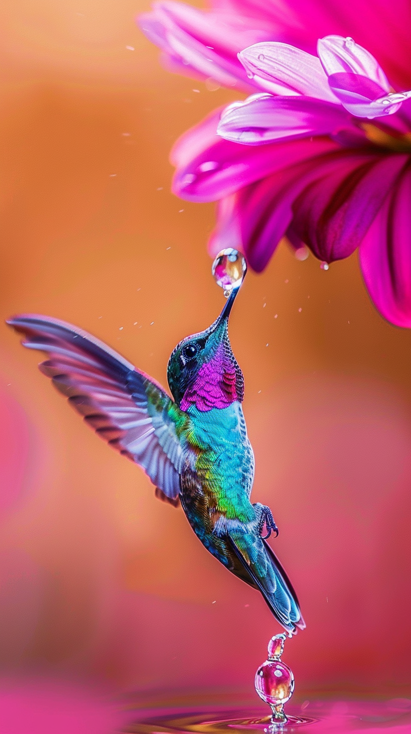 Kolibri Fotografie 1 | LED Bild