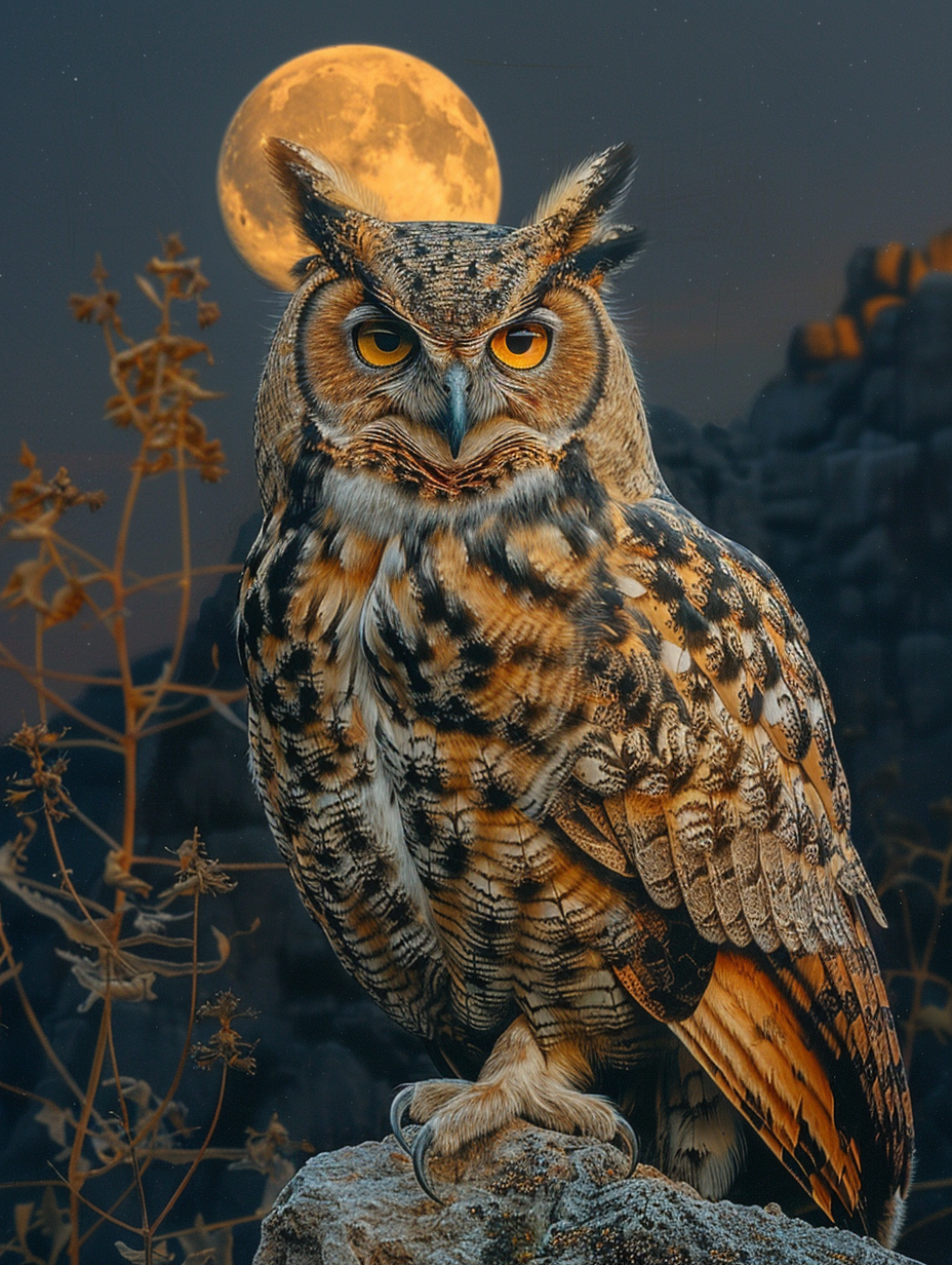 Eule 3 | LED Bilder