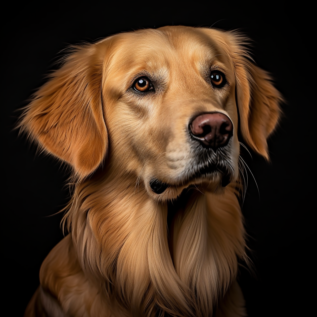 Golden Retriever | LED Bild