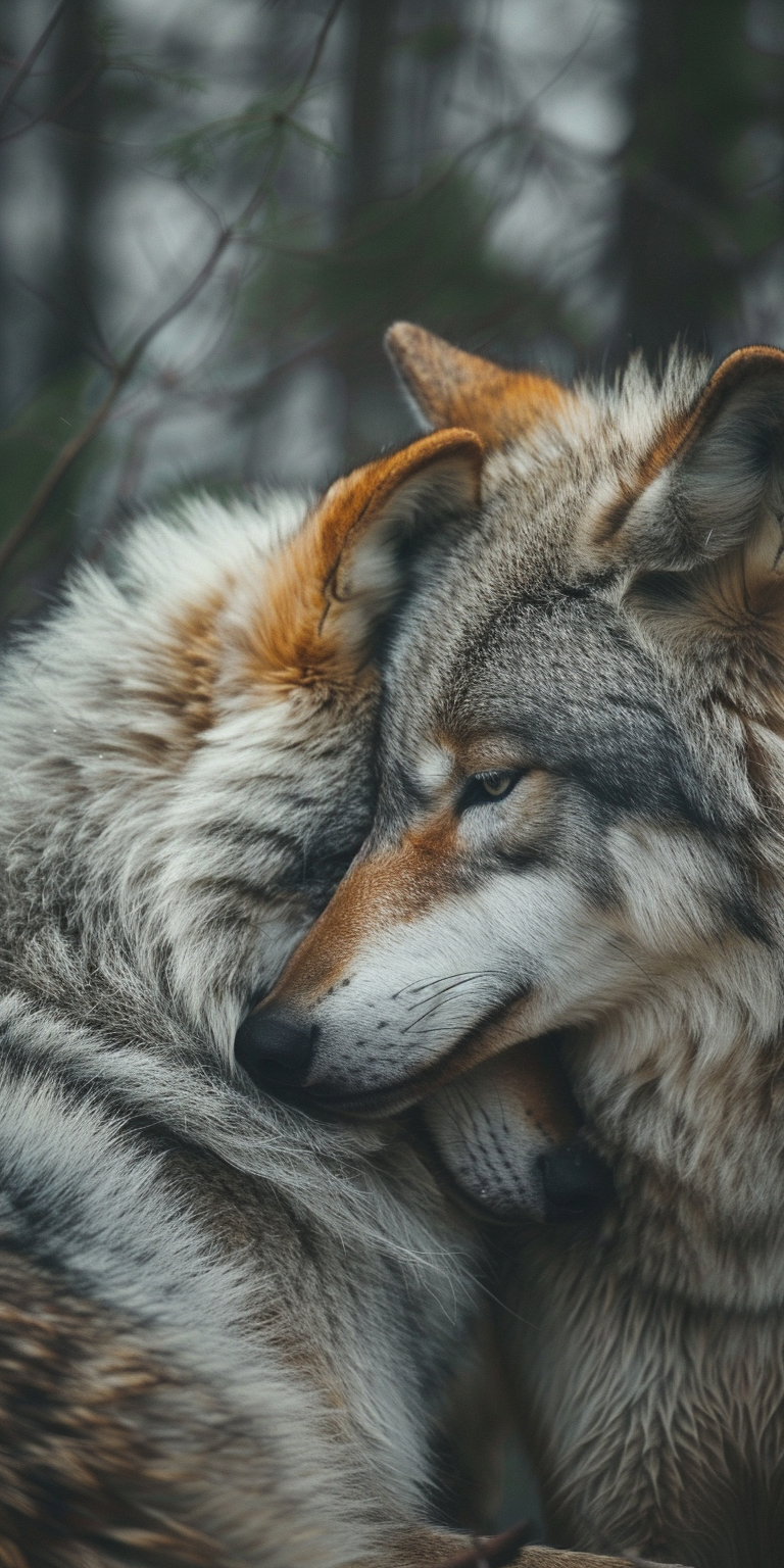 Wolfsliebe 1 | LED Bild