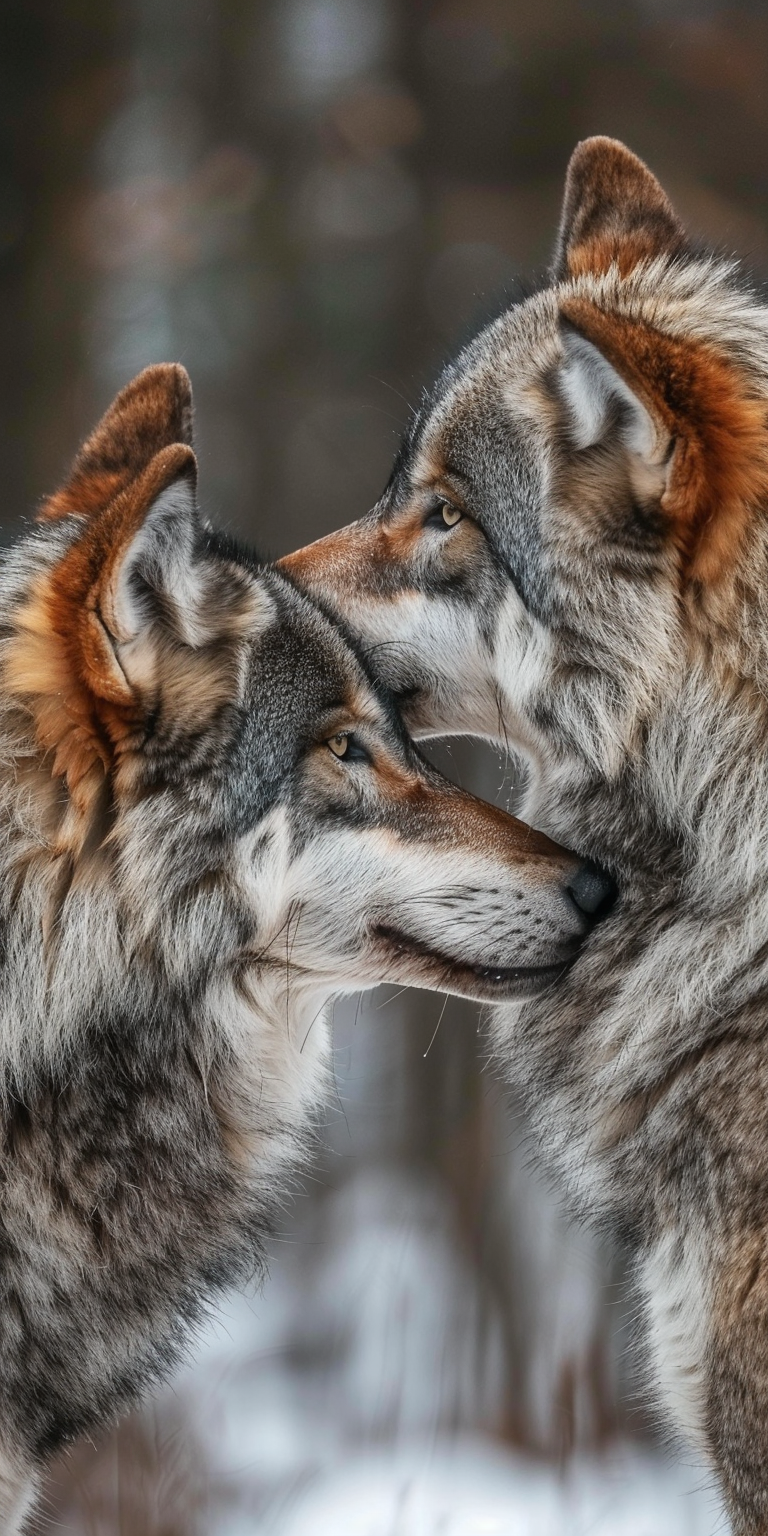 Wolfsliebe 4 | LED Bild