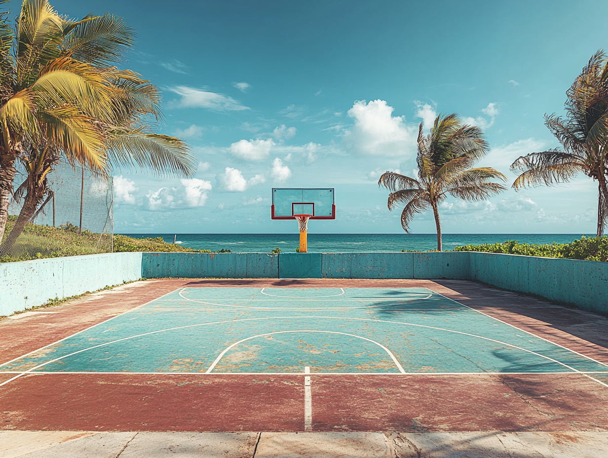 Basketballplatz 4 | LED Bild
