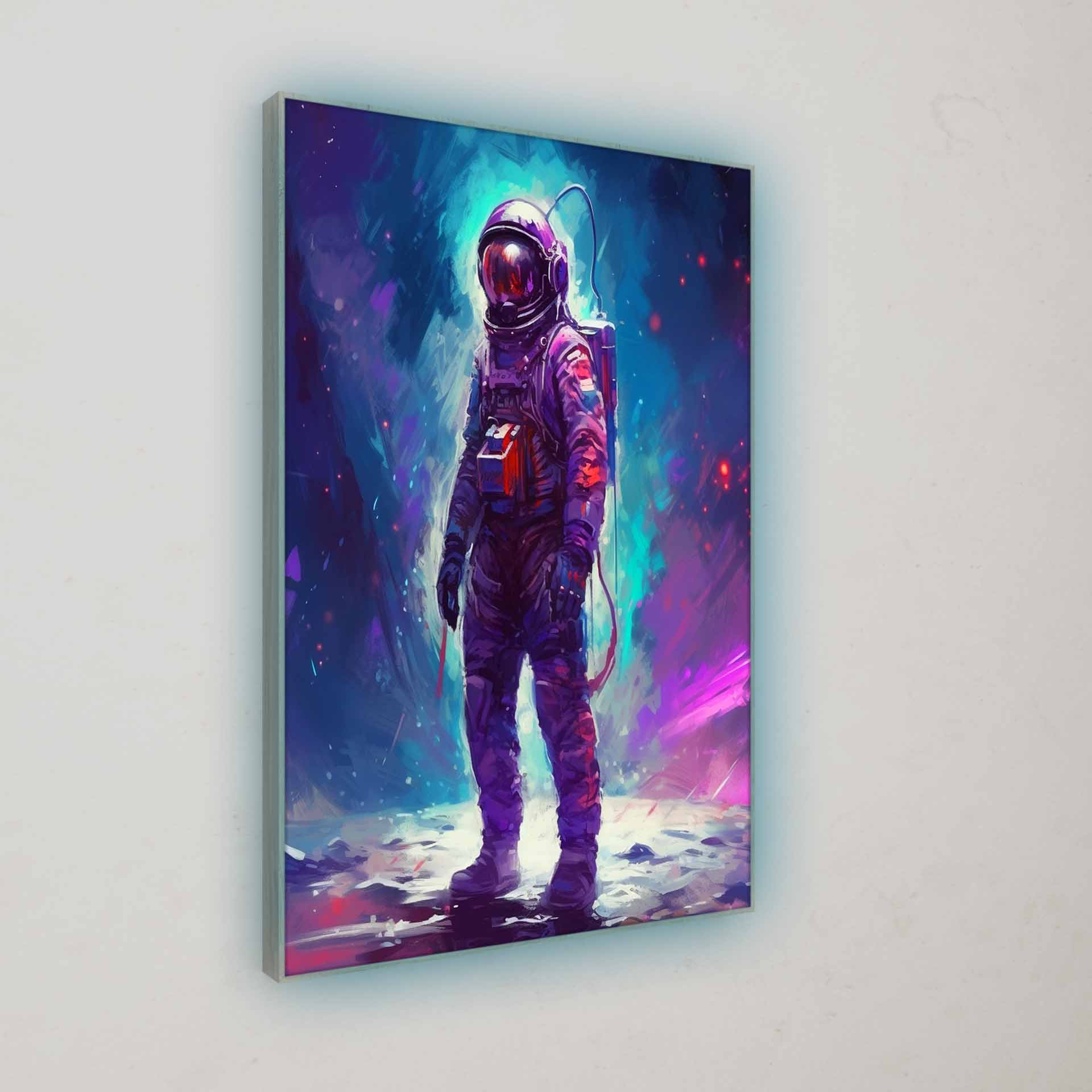Artwork | Cosmic Astronaut III | LED Bild