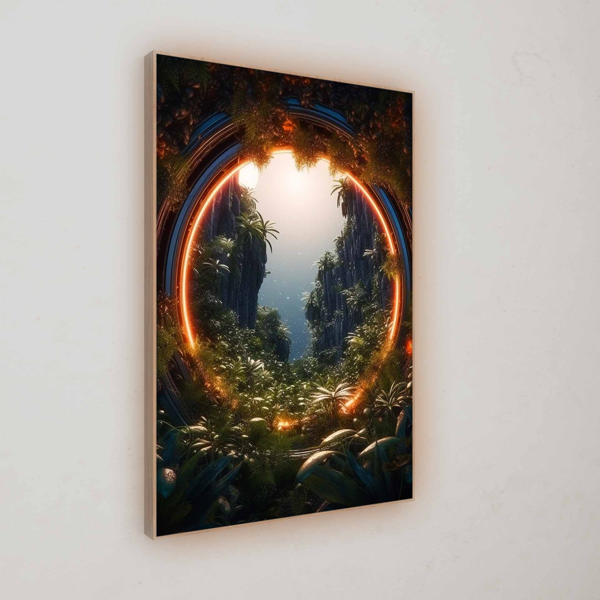 Artwork | Galaxy Portal II | LED Bild