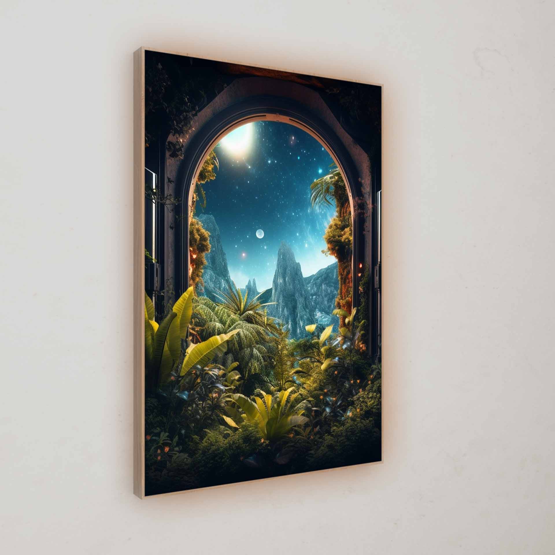 Artwork | Galaxy Portal III | LED Bild