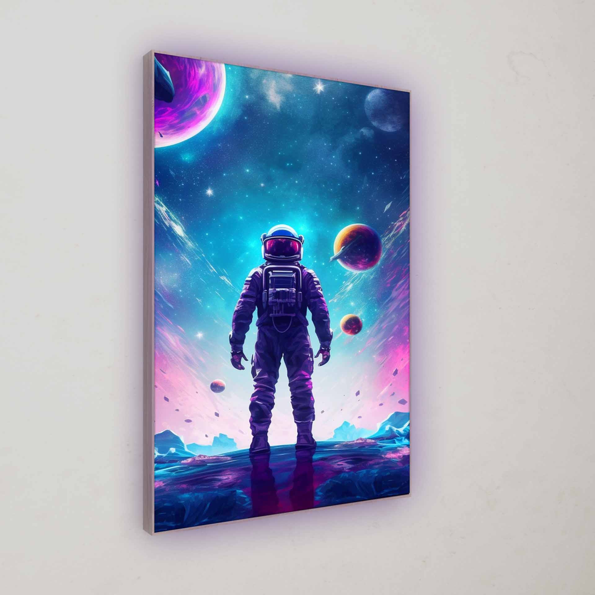 Artwork | Cosmic Astro | LED Bild