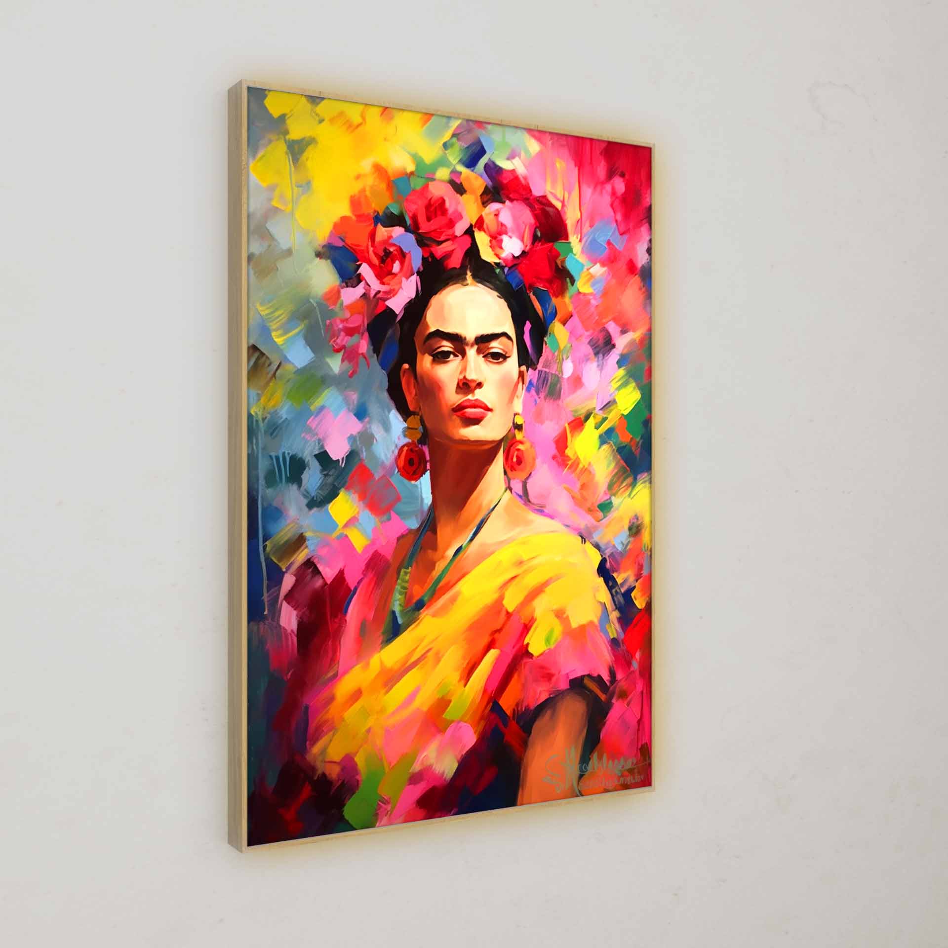 Artwork | Frida "Power" | LED Bild