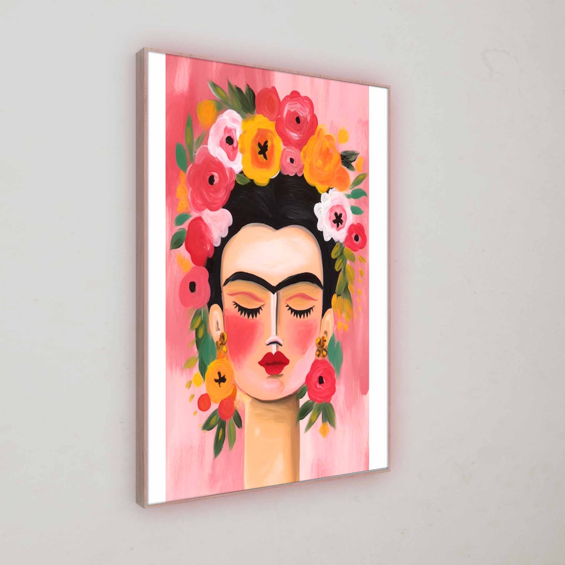 Artwork | Frida "Pink" | LED Bild
