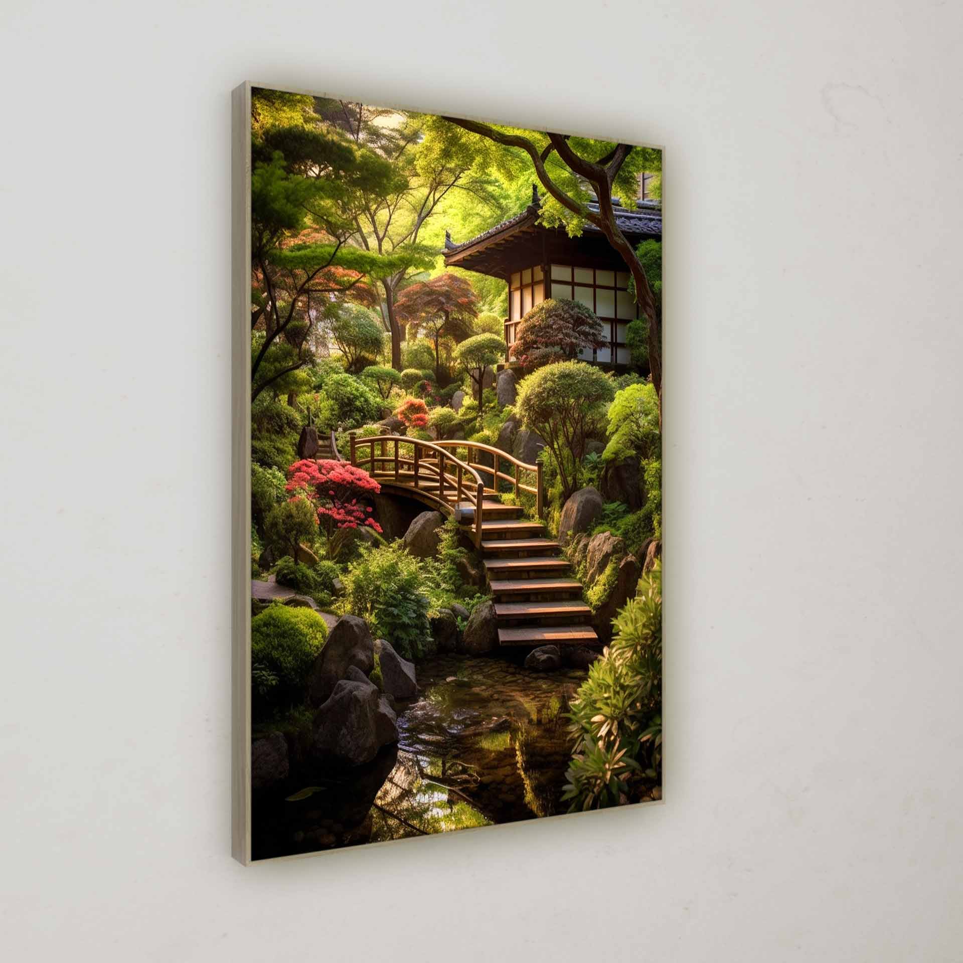 Artwork | Japanese Garden | LED Bild
