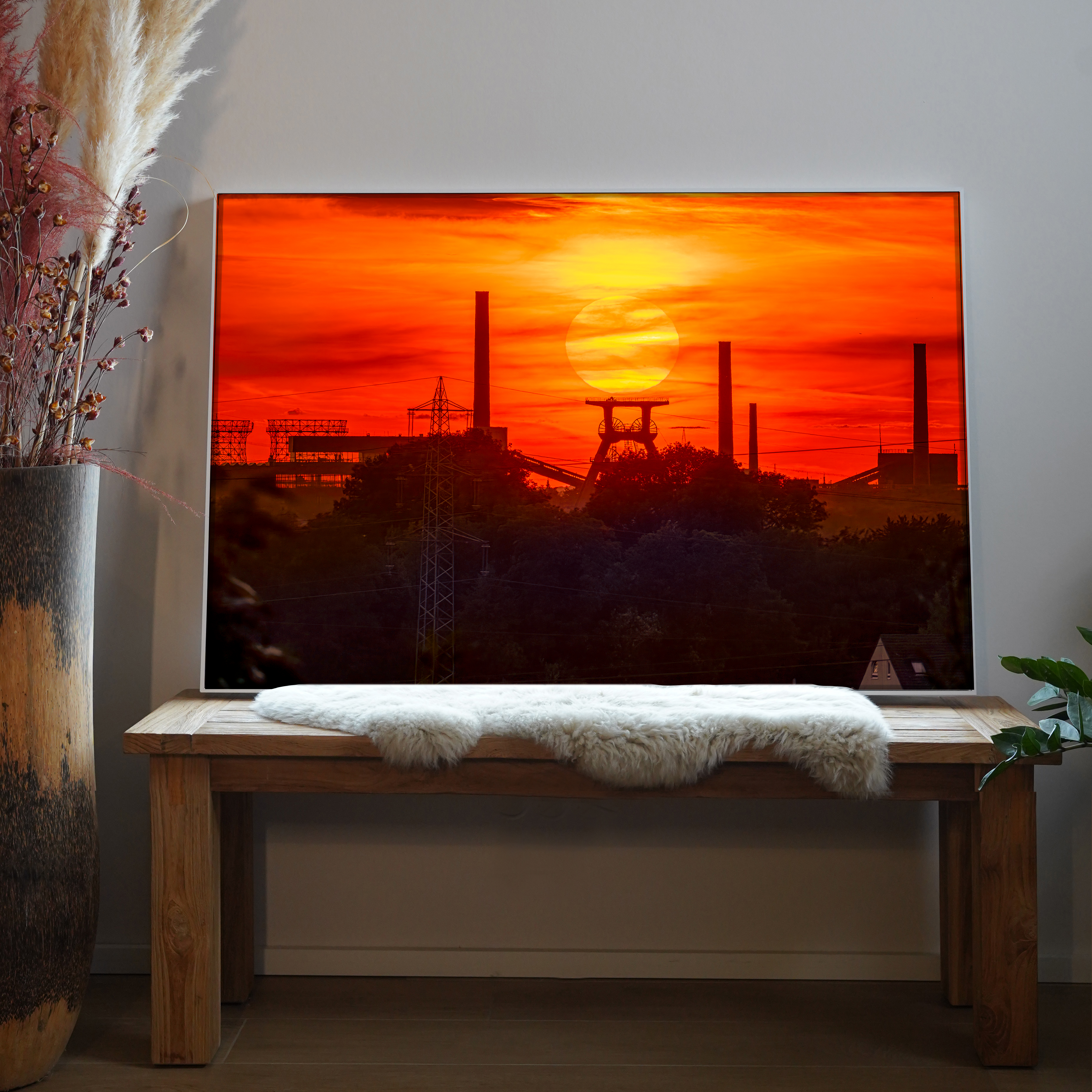 Landschaft Ruhrgebiet Zollverein | Waldemar Pache | LED Bild