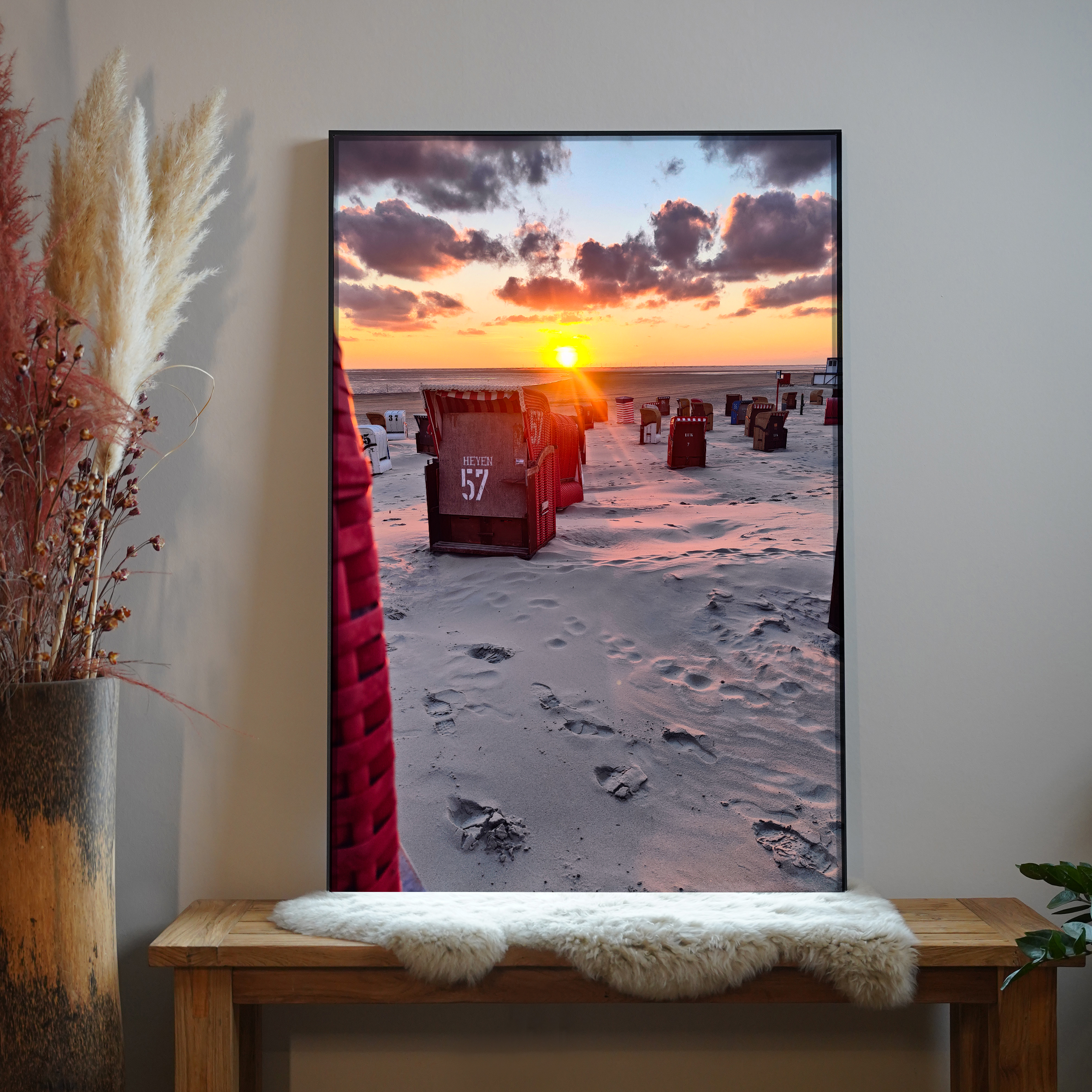 Sei ein Strandzelt | Daniel Wilms | LED Bild