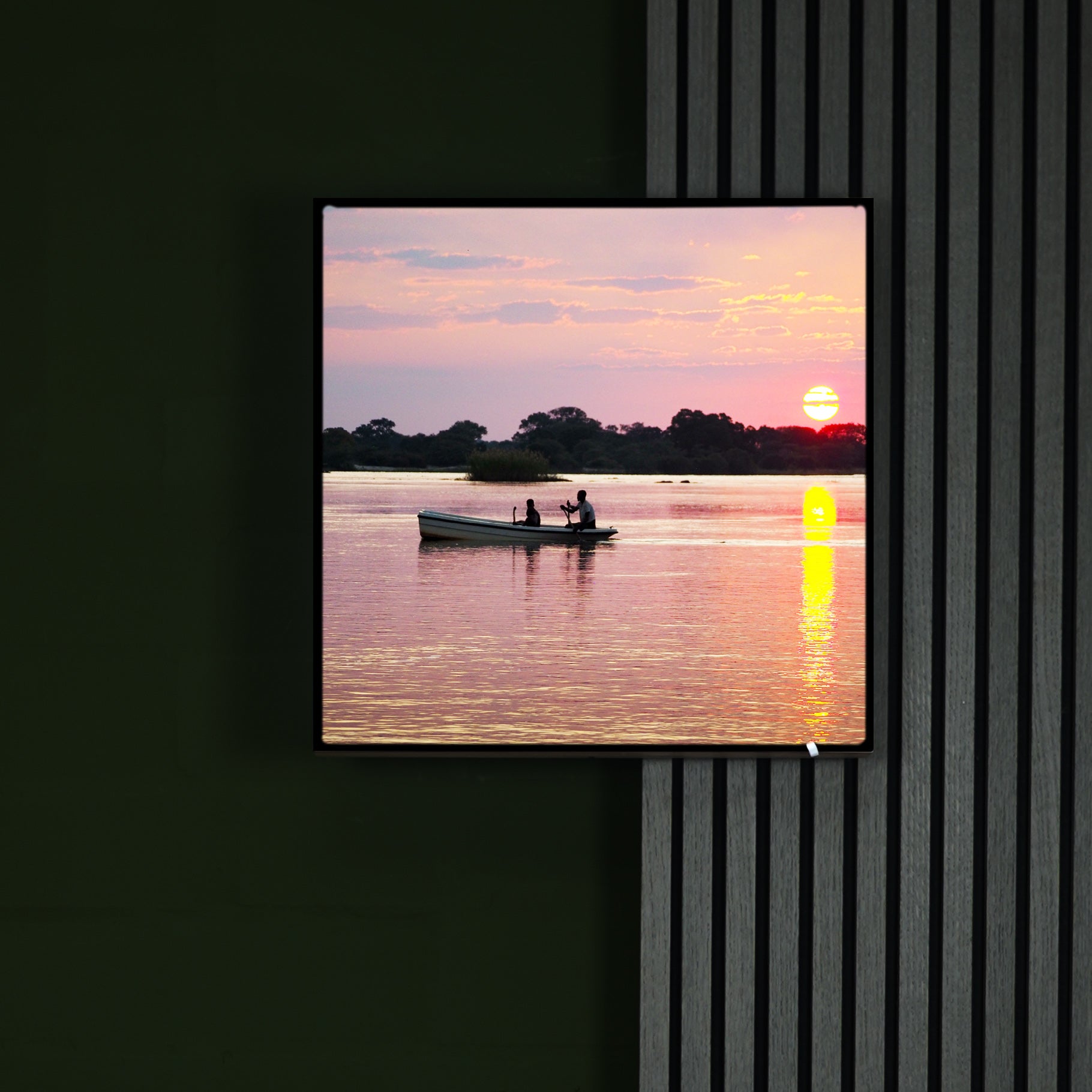 Katharina Illich | Okavango River | LED Bild