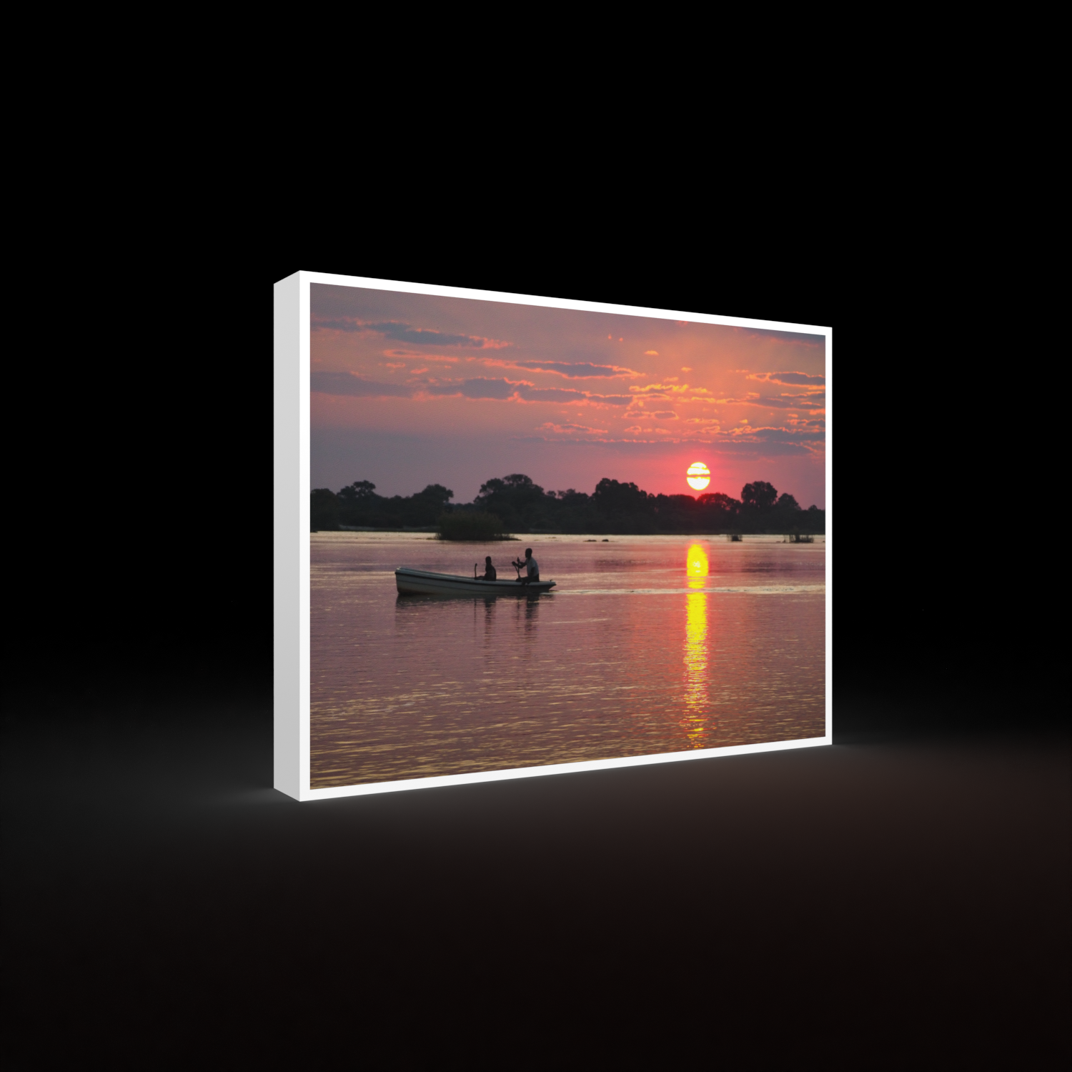 Katharina Illich | Okavango River | LED Bild