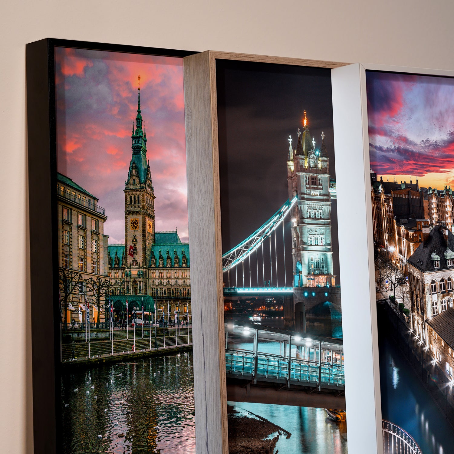 Alexander Losch | Rathaus Hamburg | LED Bild