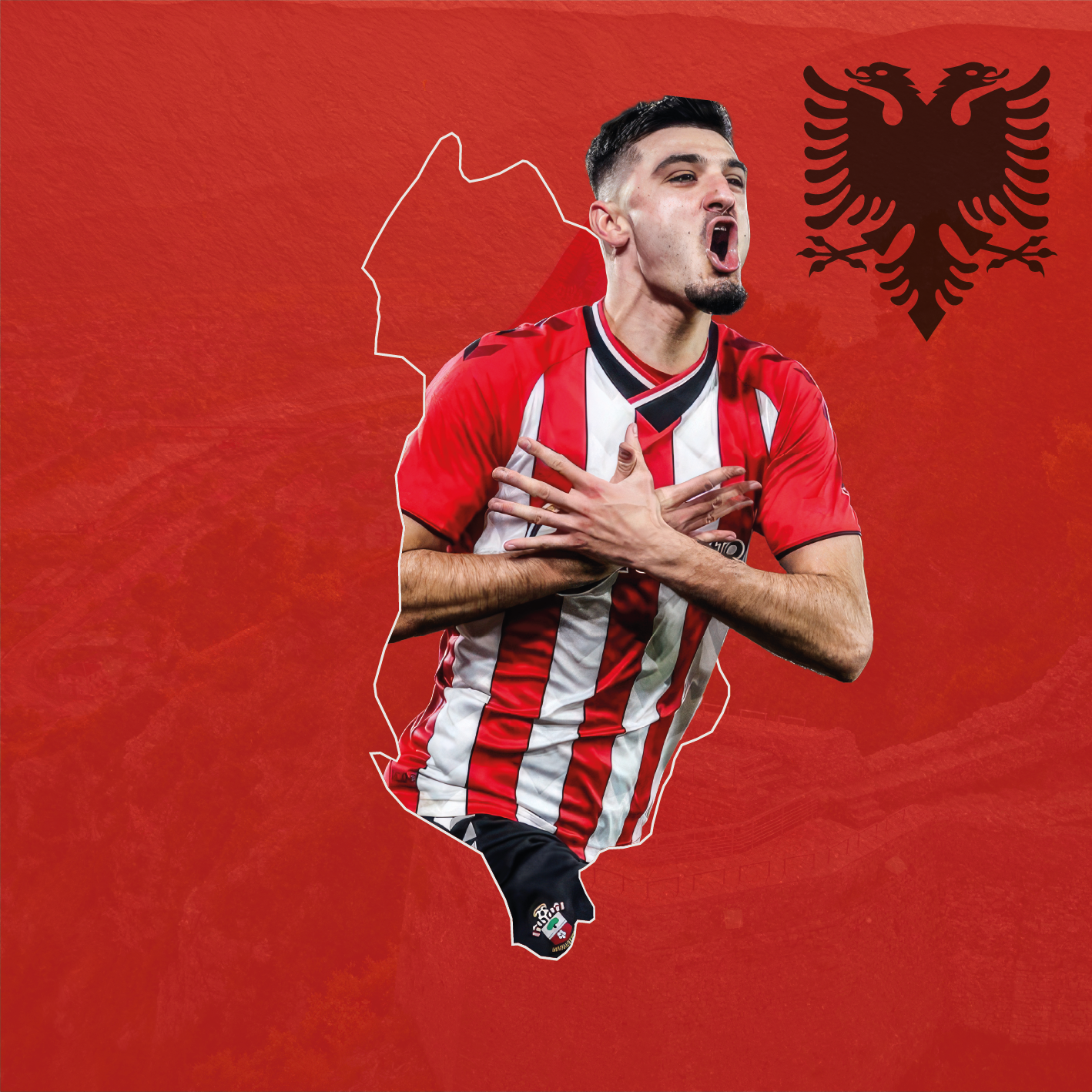 EURO 2024 Albanien | LED Bild