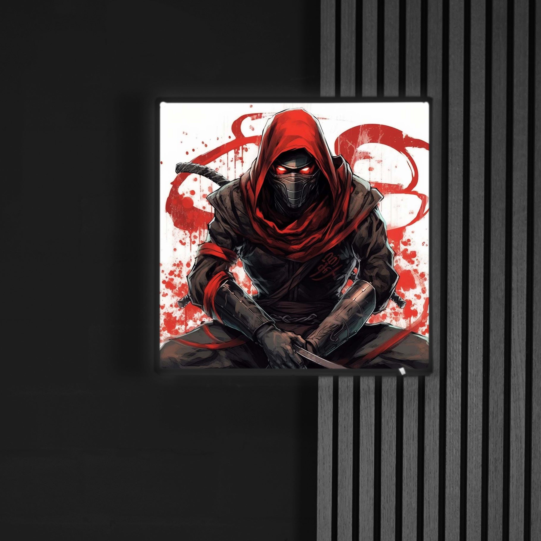 Red Ninja | LED Bild