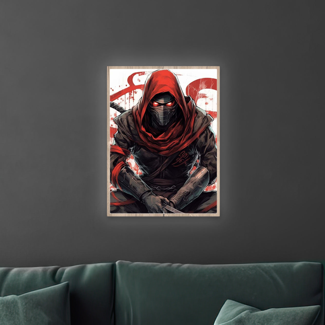 Red Ninja | LED Bild