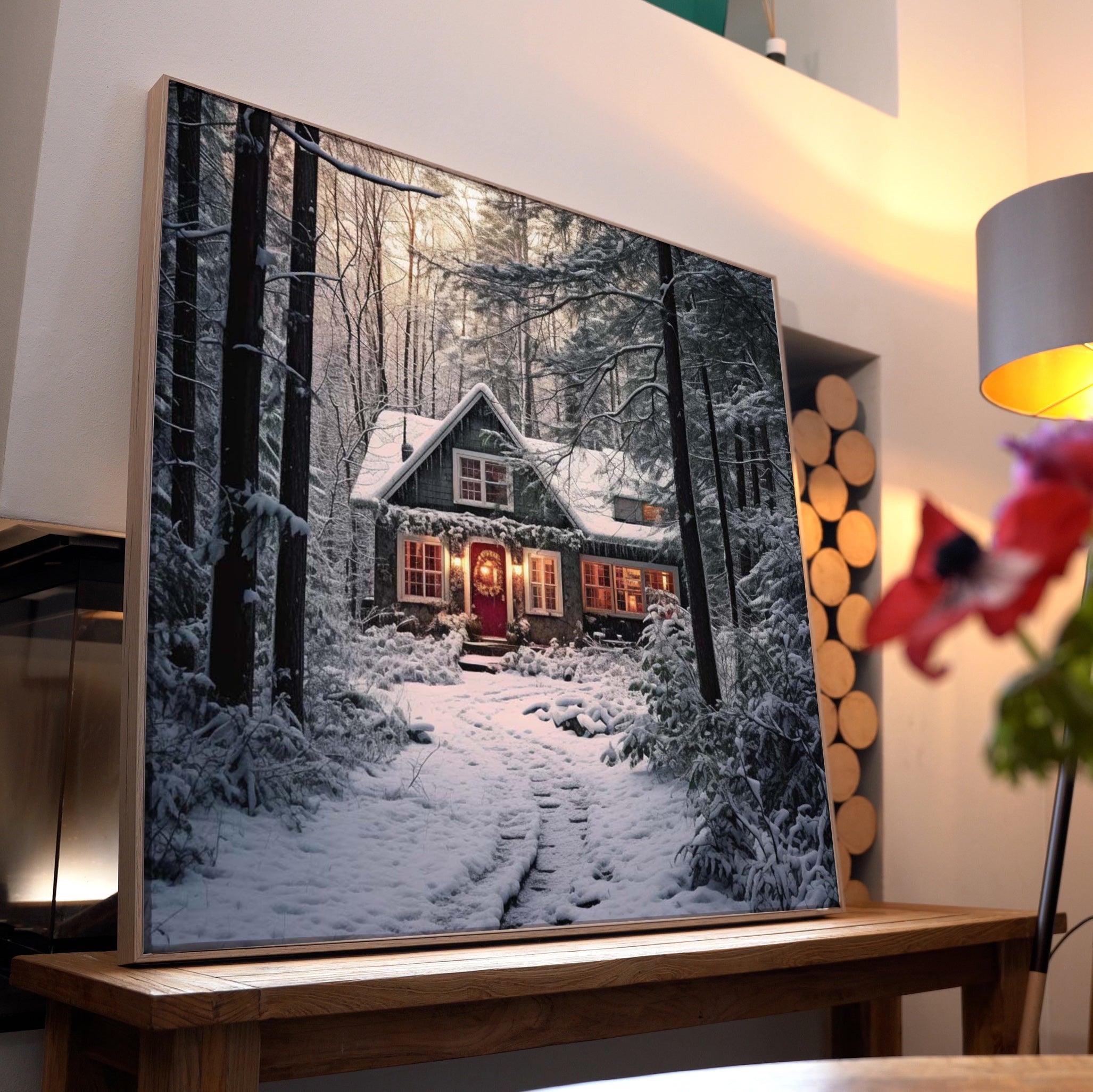 Winter House | LED Bild