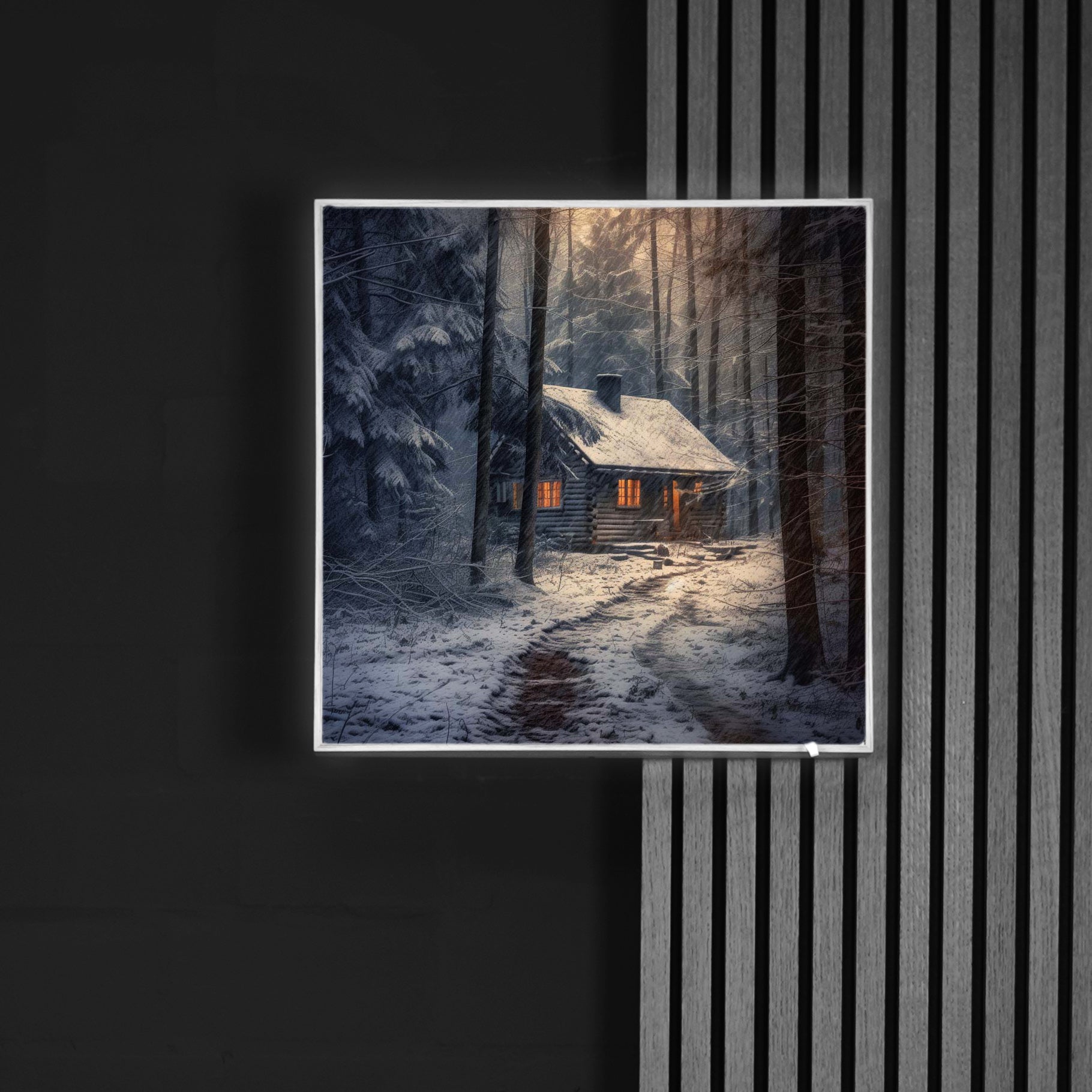 Block House | LED Bild