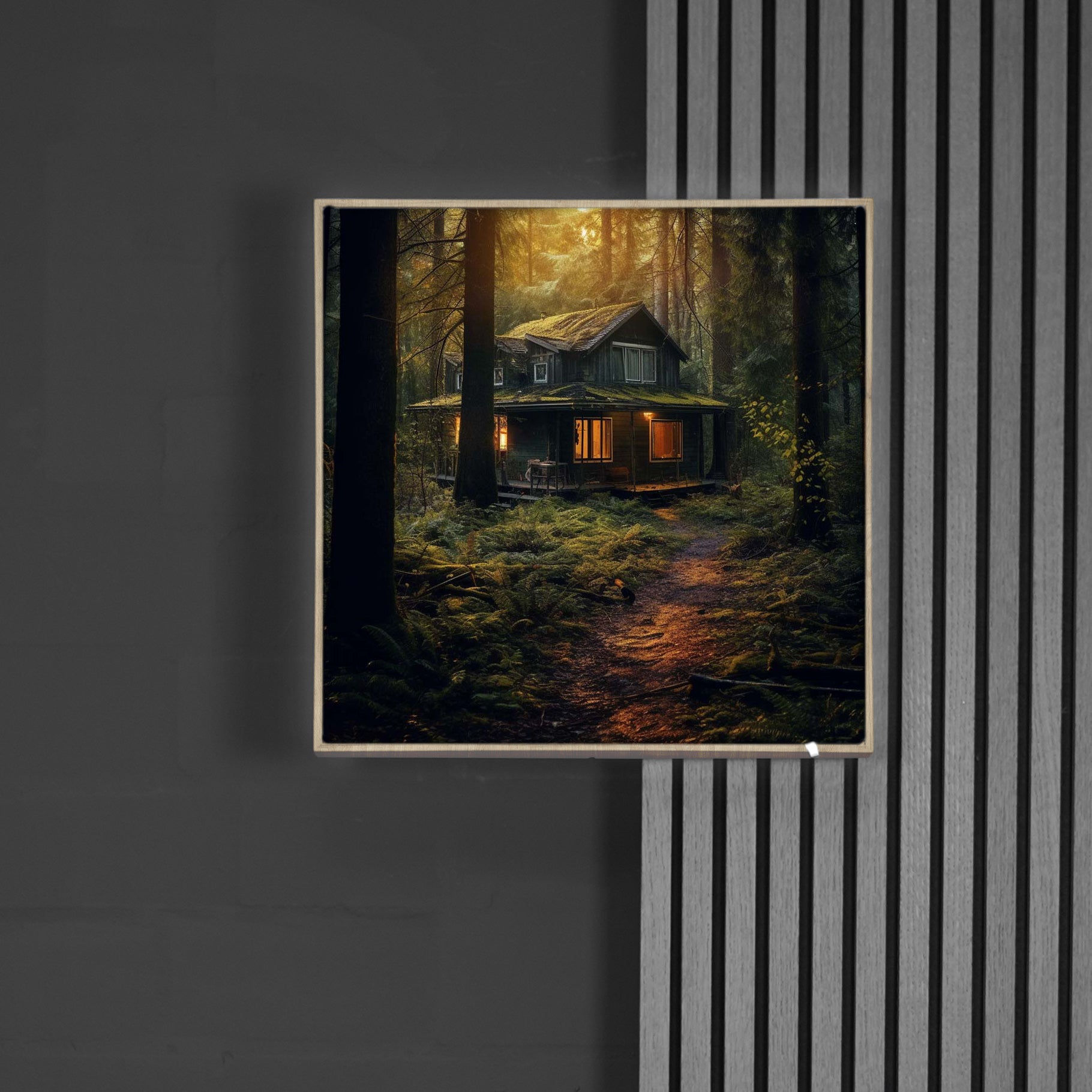 House in the Forest 3 | LED Bild