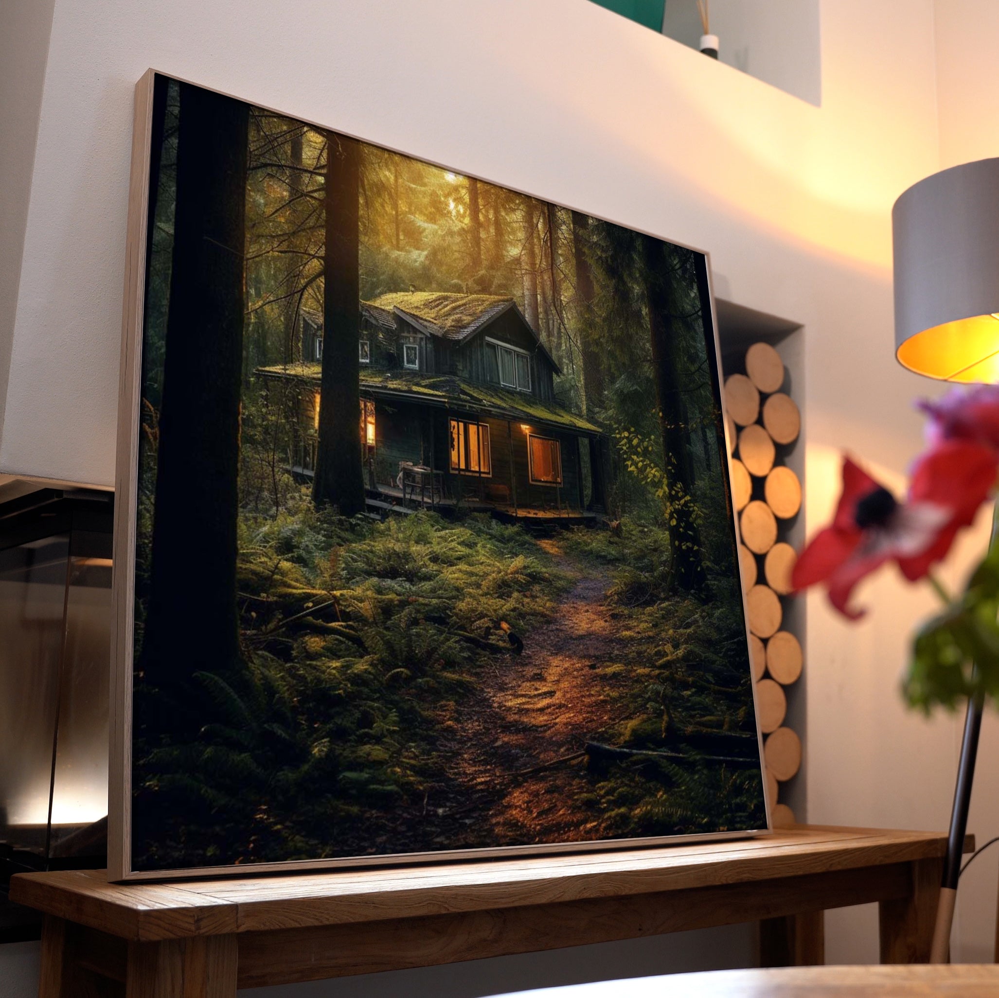 House in the Forest 3 | LED Bild