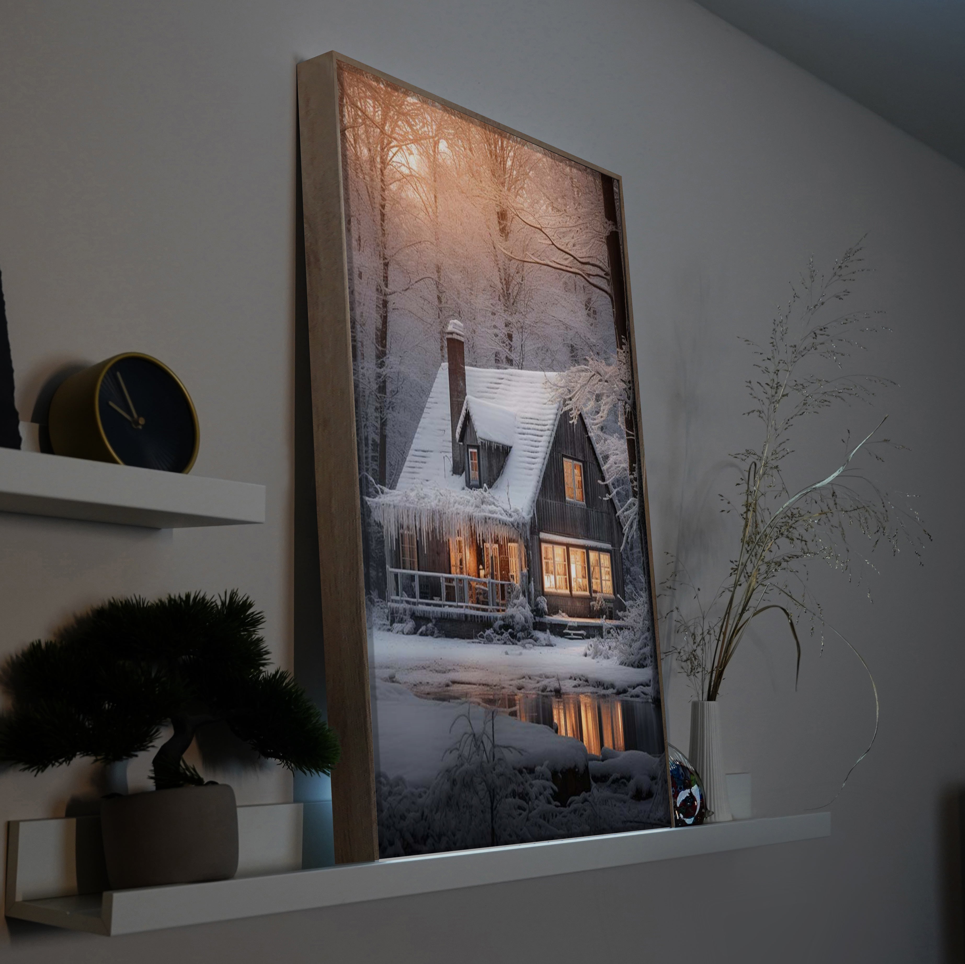 Winter House 2 | LED Bild