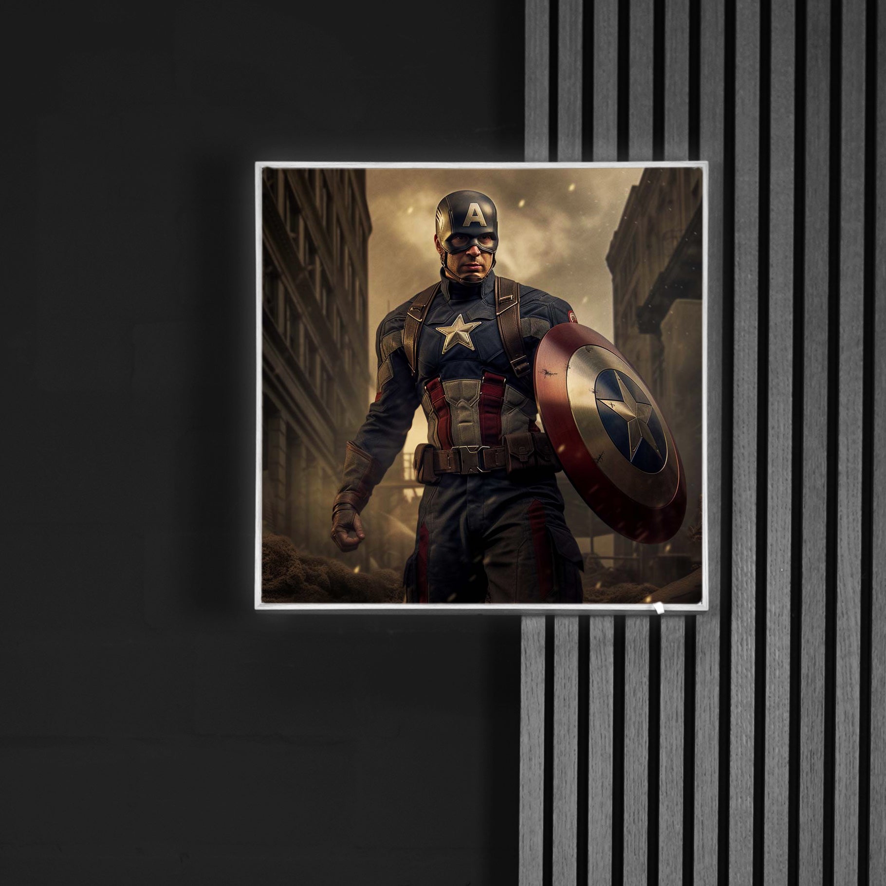 Captain America II | LED Bild