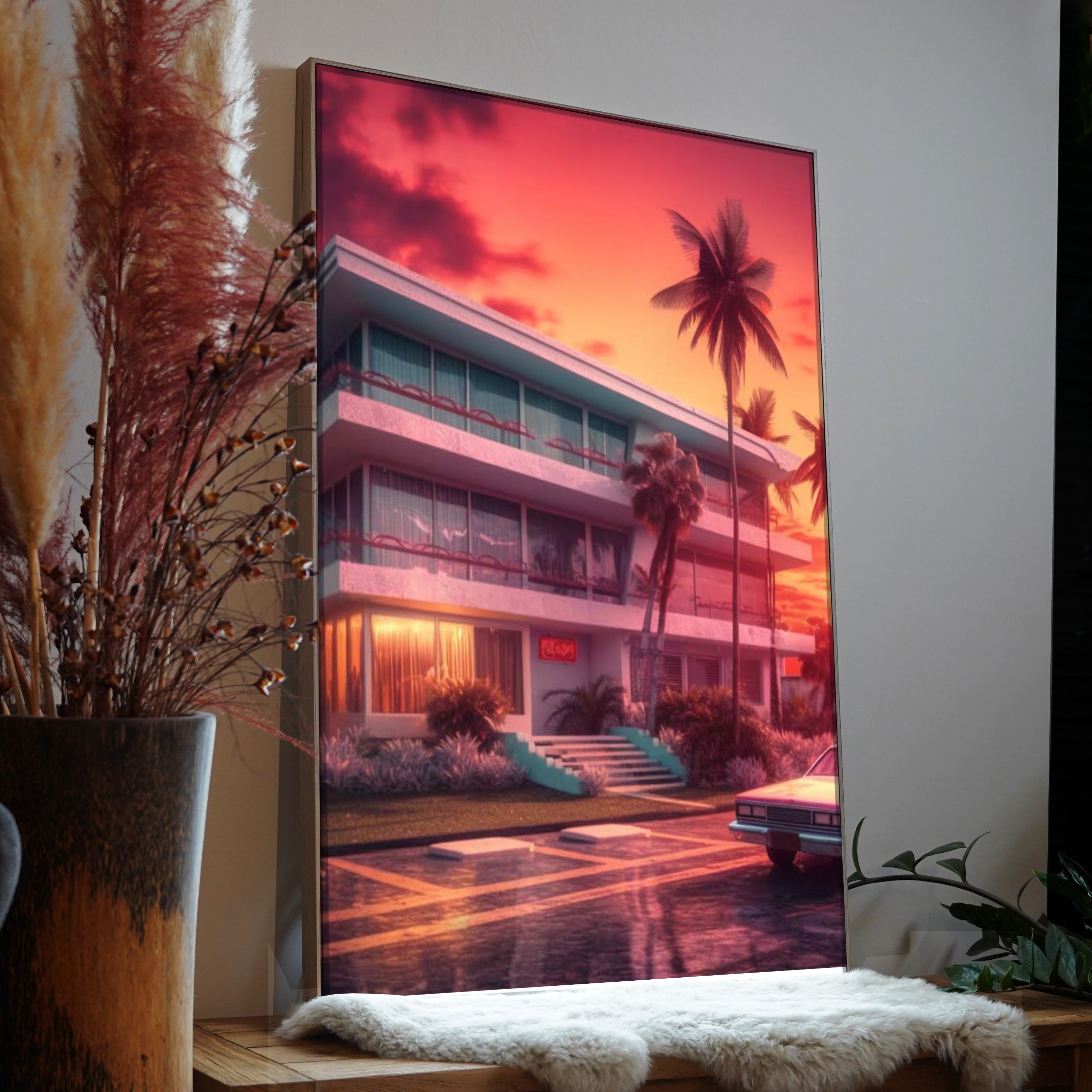 Miami 80s Style | LED Bild