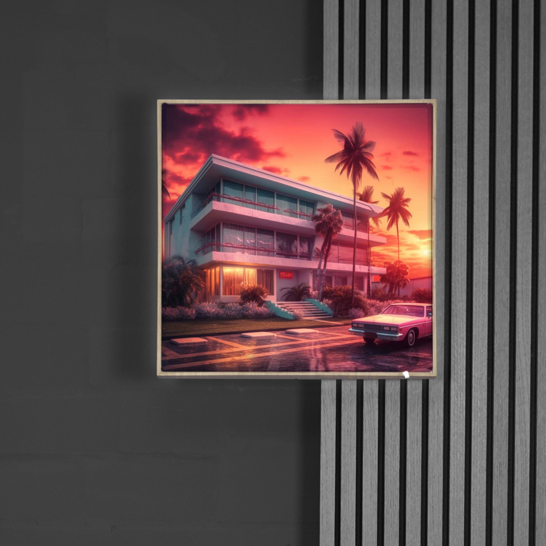 Miami 80s Style | LED Bild