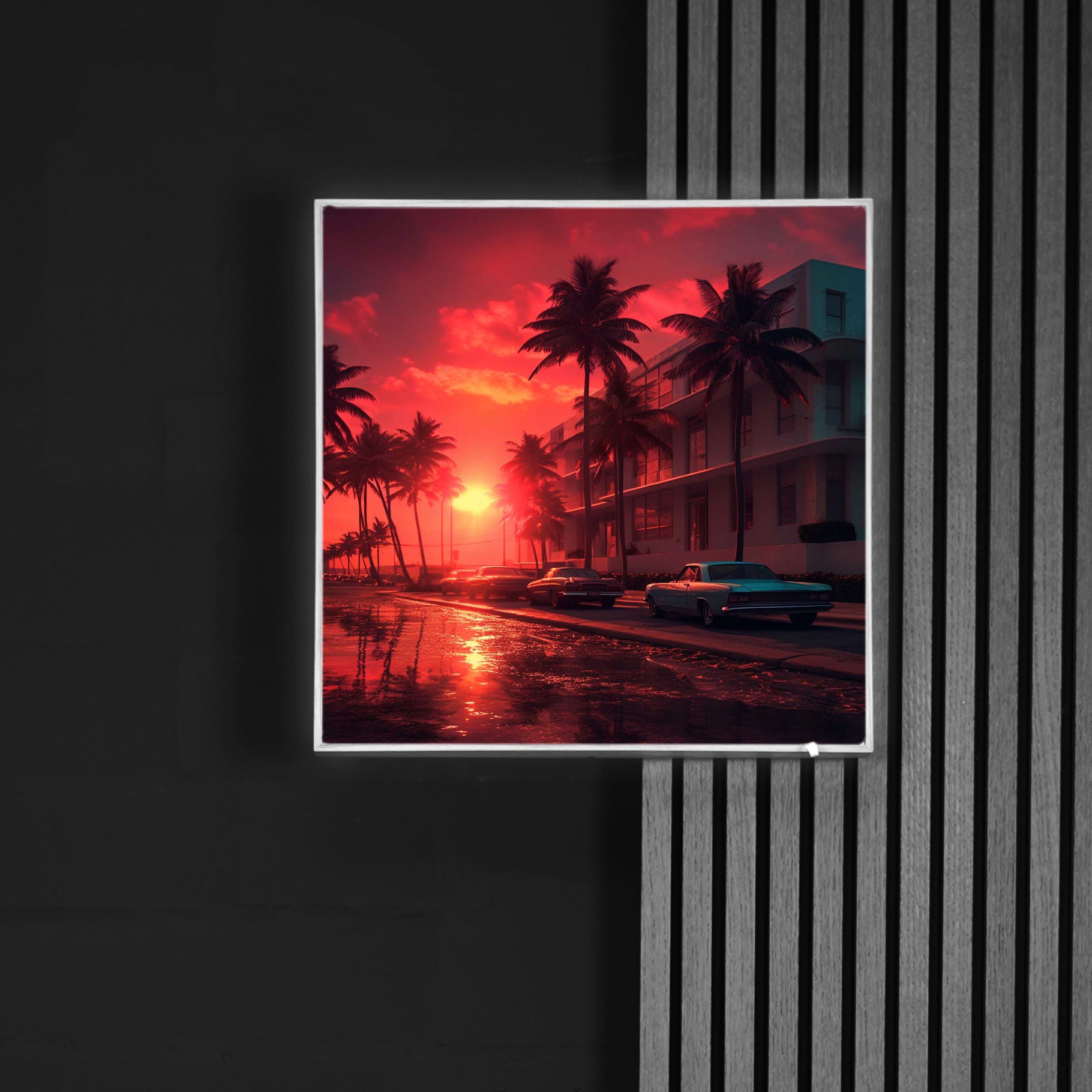 Miami 80s Style 3 | LED Bild