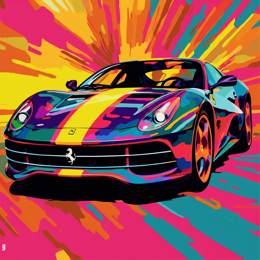Auto | Ferrari "Cool" | LED Bild