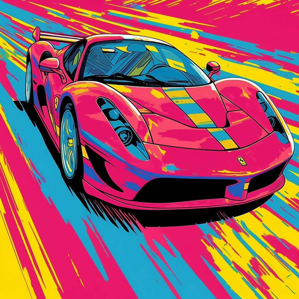 Auto | Ferrari "Classic" II | LED Bild