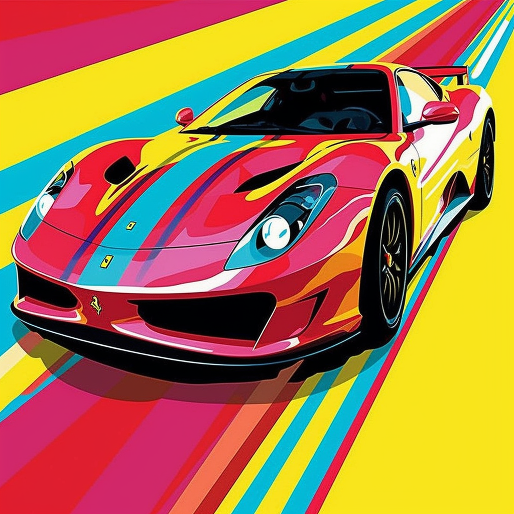Auto | Ferrari "Straight" | LED Bild