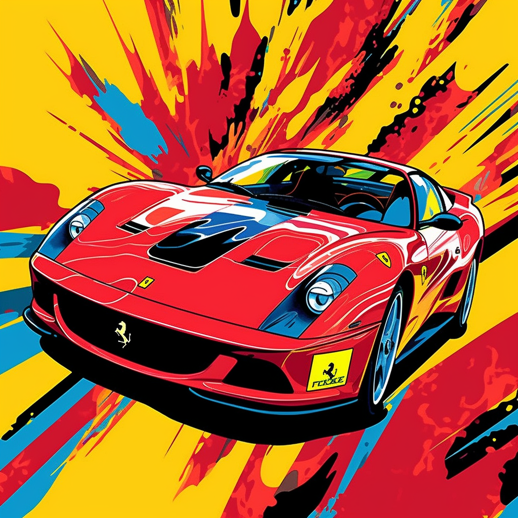 Auto | Ferrari "Classic" | LED Bild