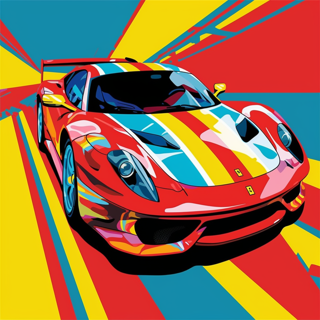 Auto | Ferrari "Spoiler" | LED Bild