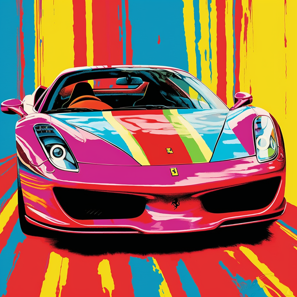 Auto | Ferrari "Color" | LED Bild