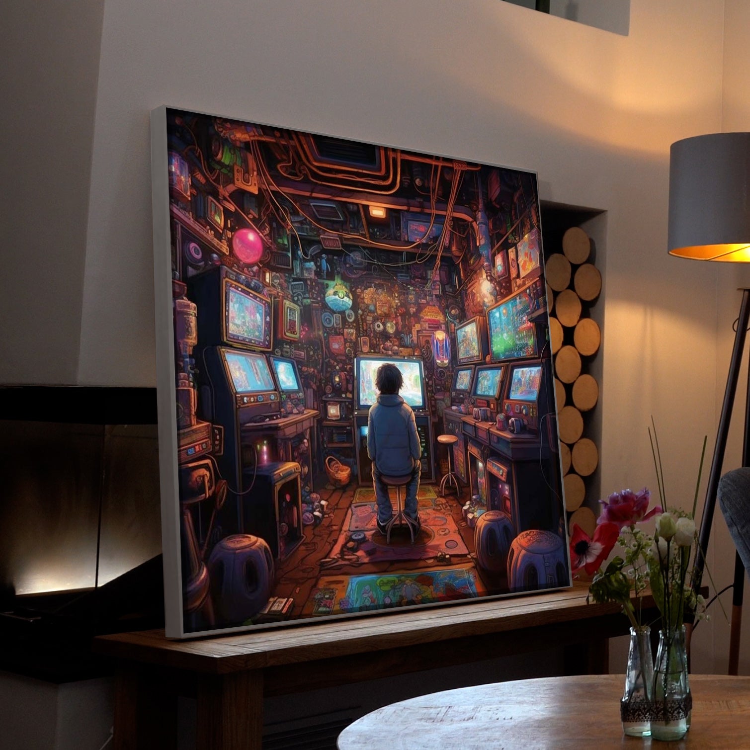 Gaming Fantasy Room| LED Bild