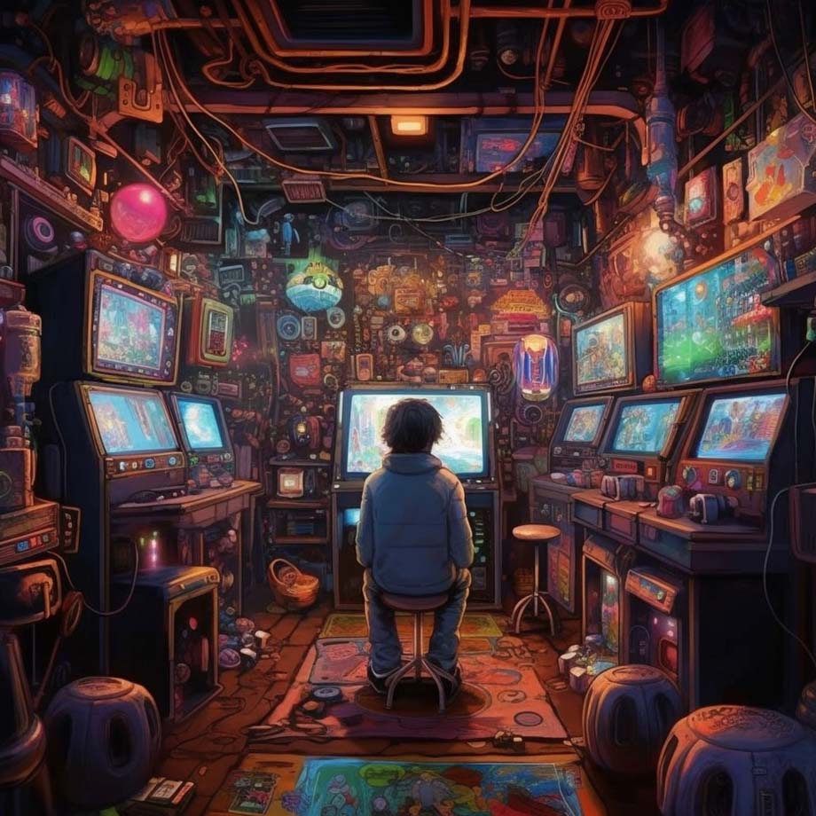 Gaming Fantasy Room| LED Bild