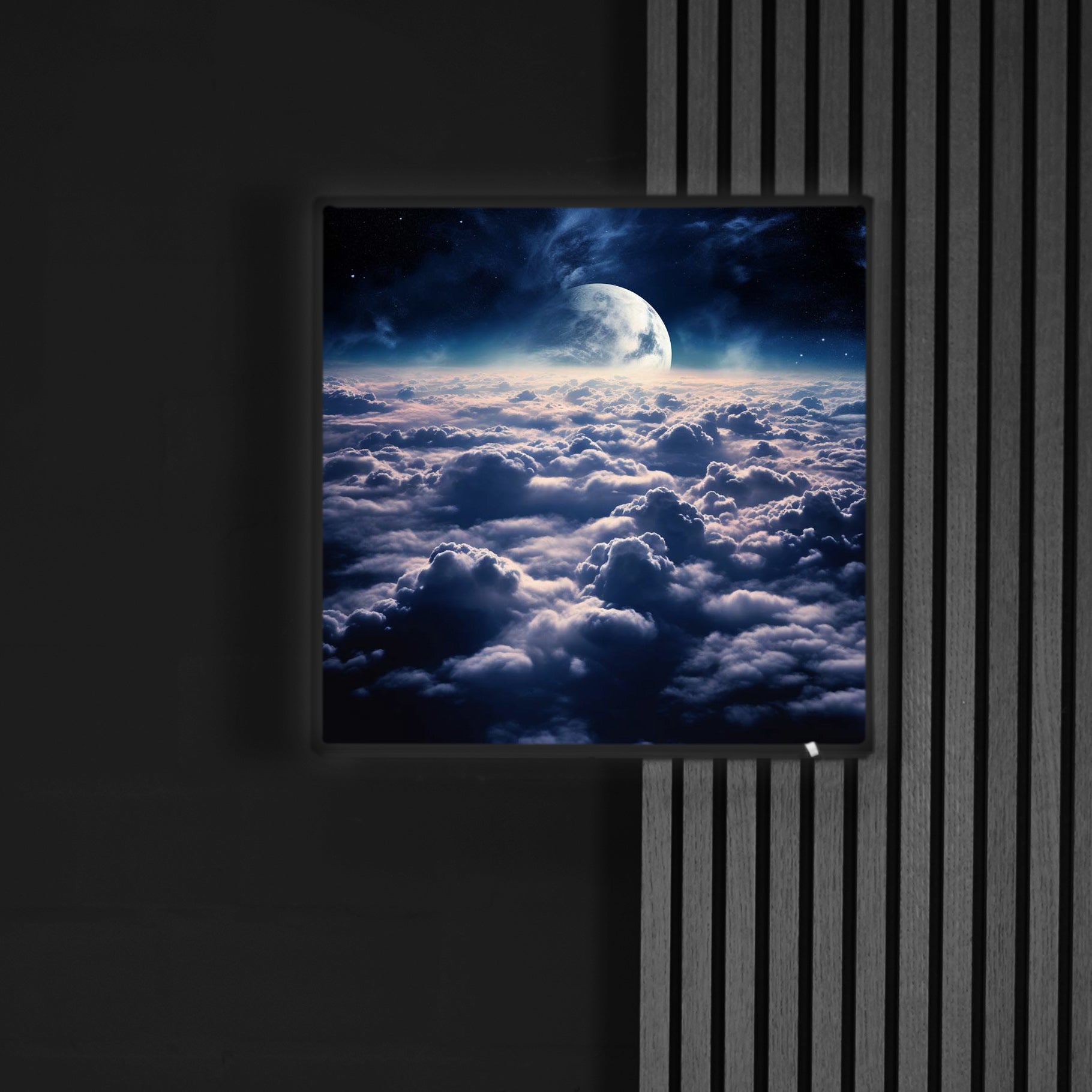 Moonset | LED Bild