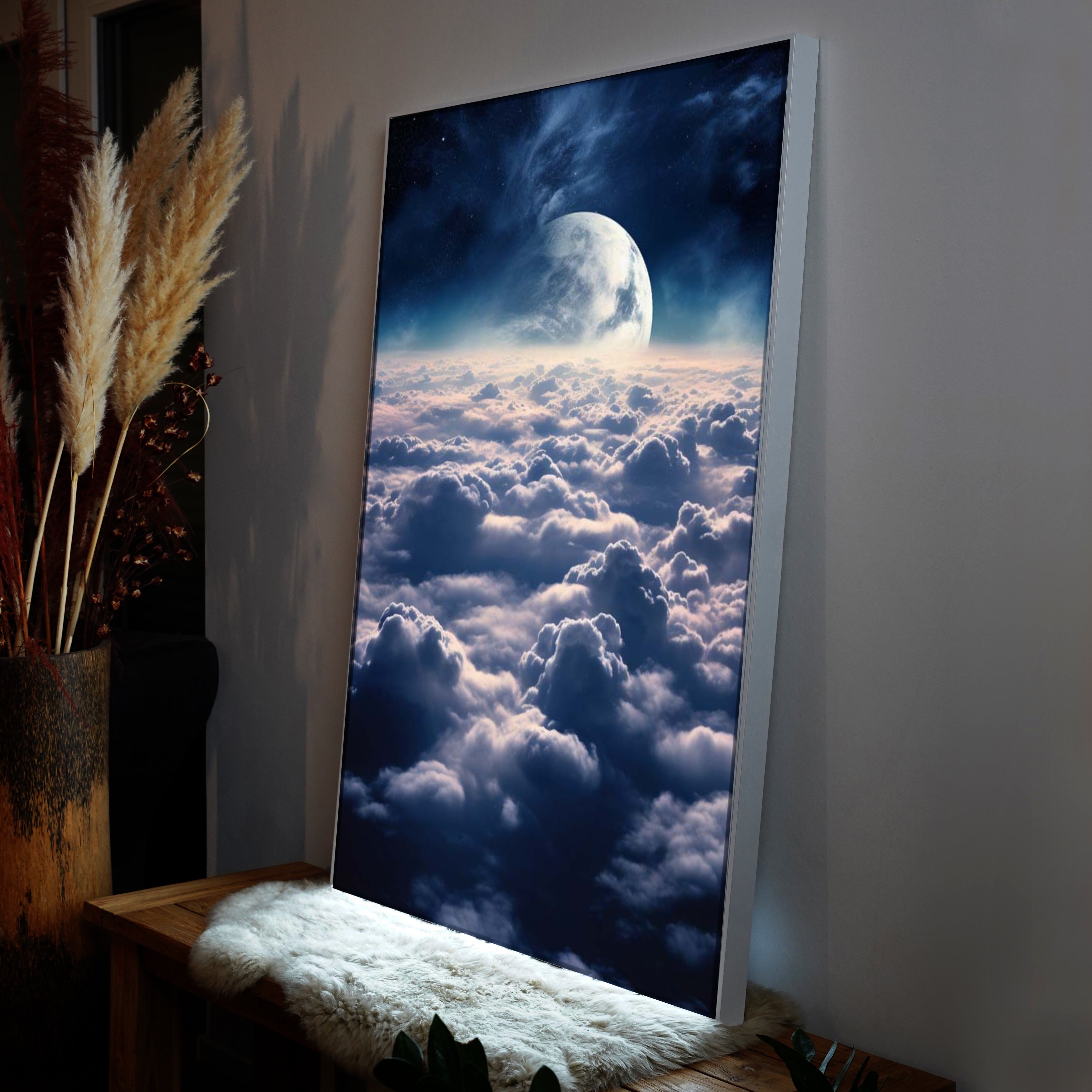 Moonset | LED Bild