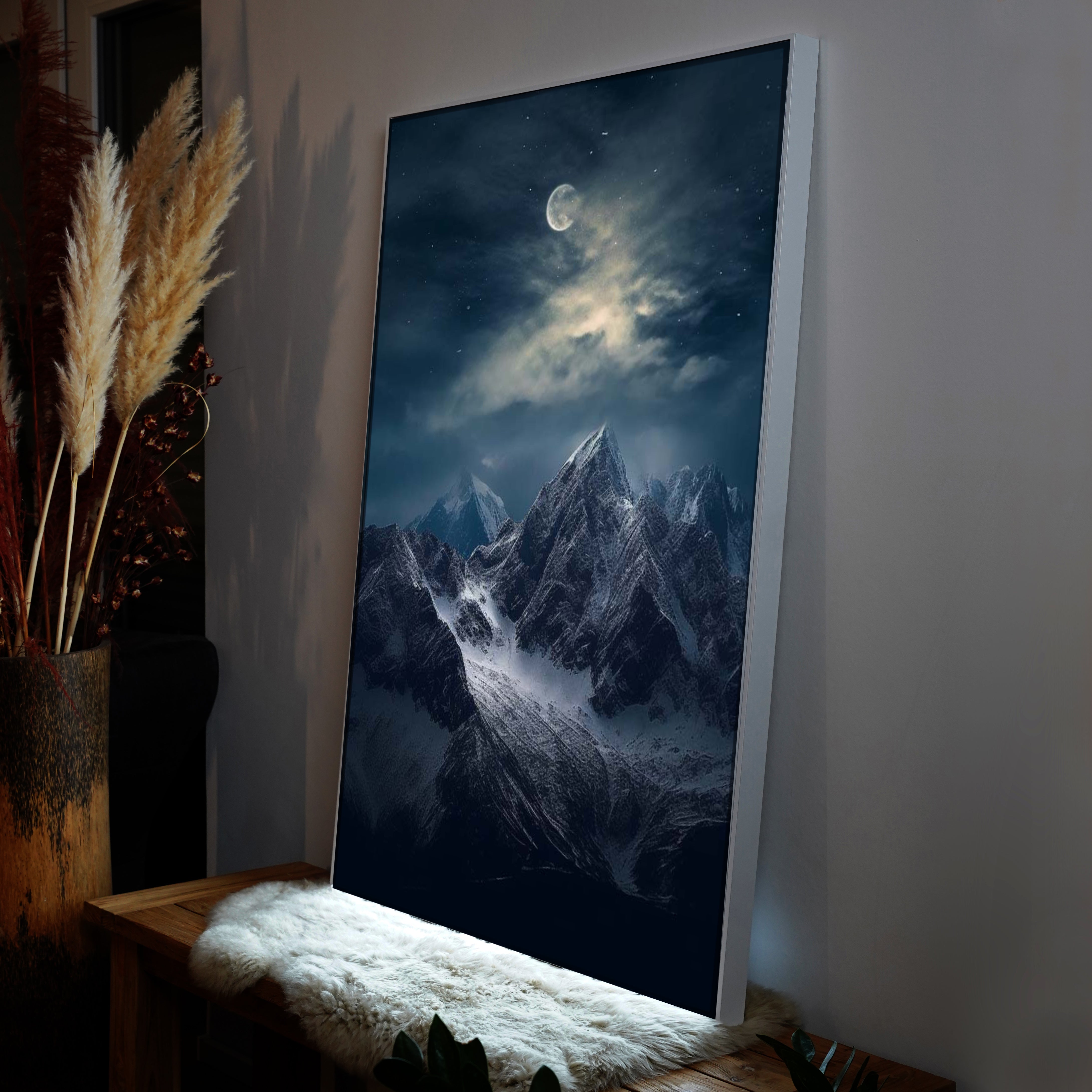 Mountain Moonshine | LED Bild