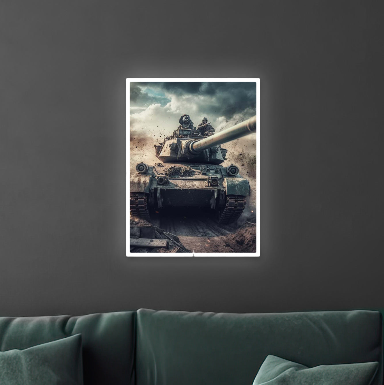 Rolling Tank | LED Bild