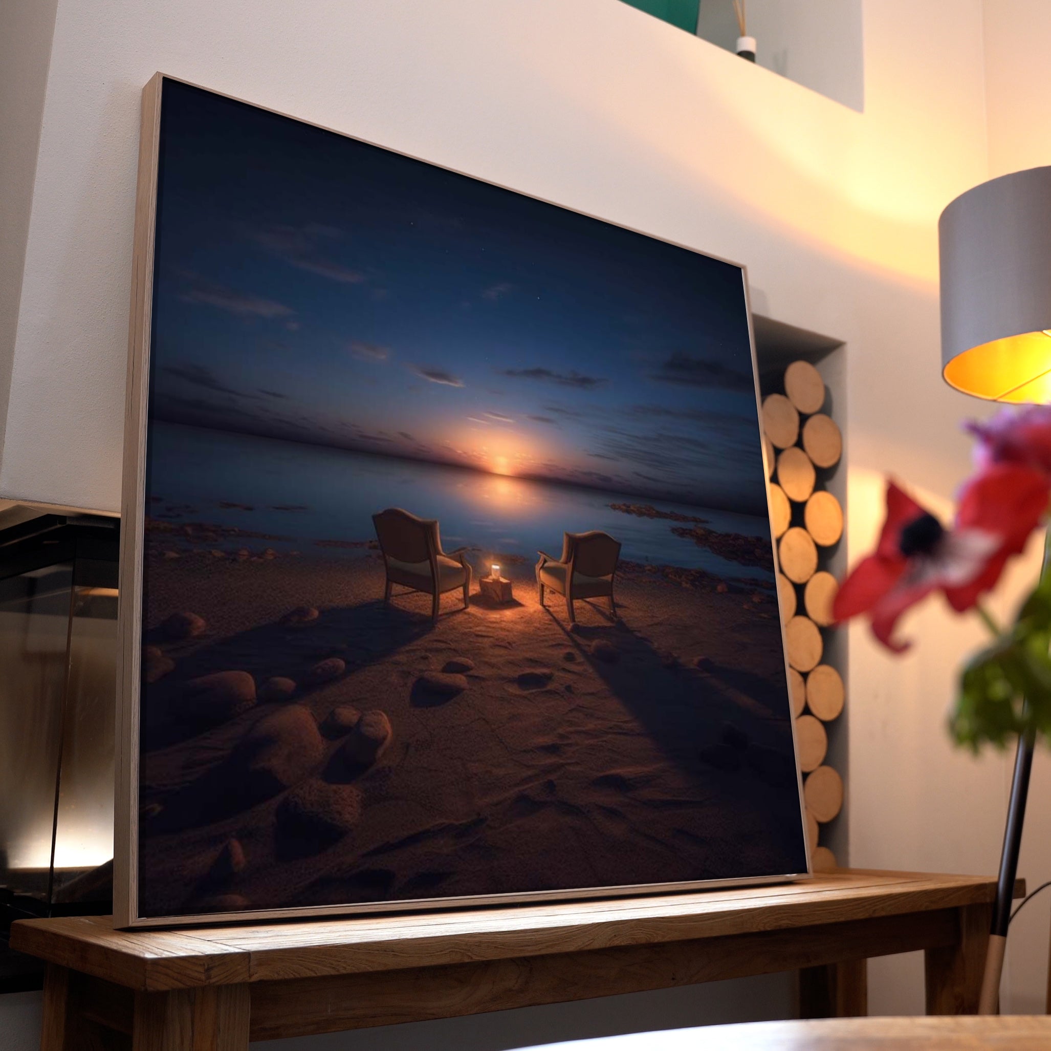 Relaxing Sunset Place | LED Bild