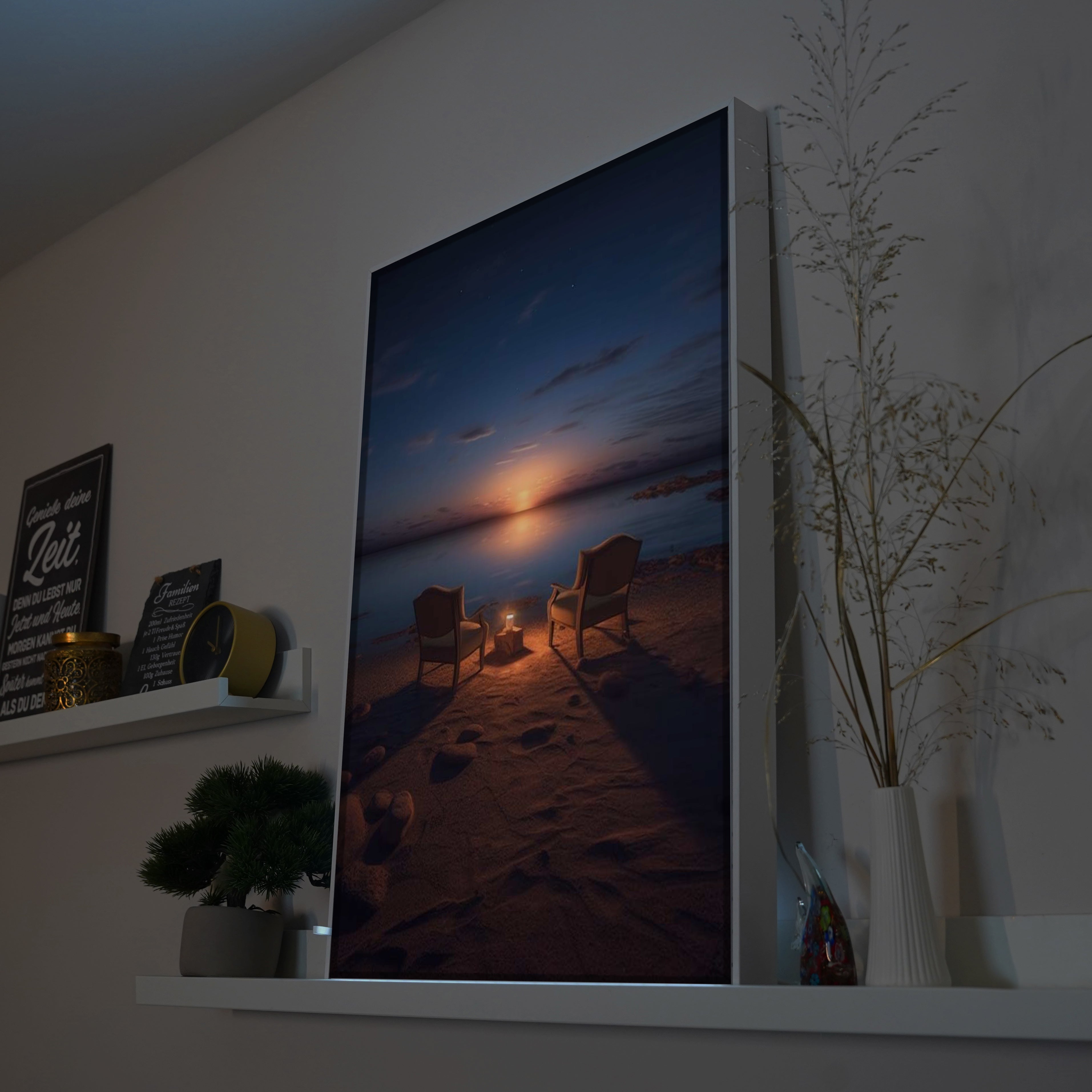 Relaxing Sunset Place | LED Bild