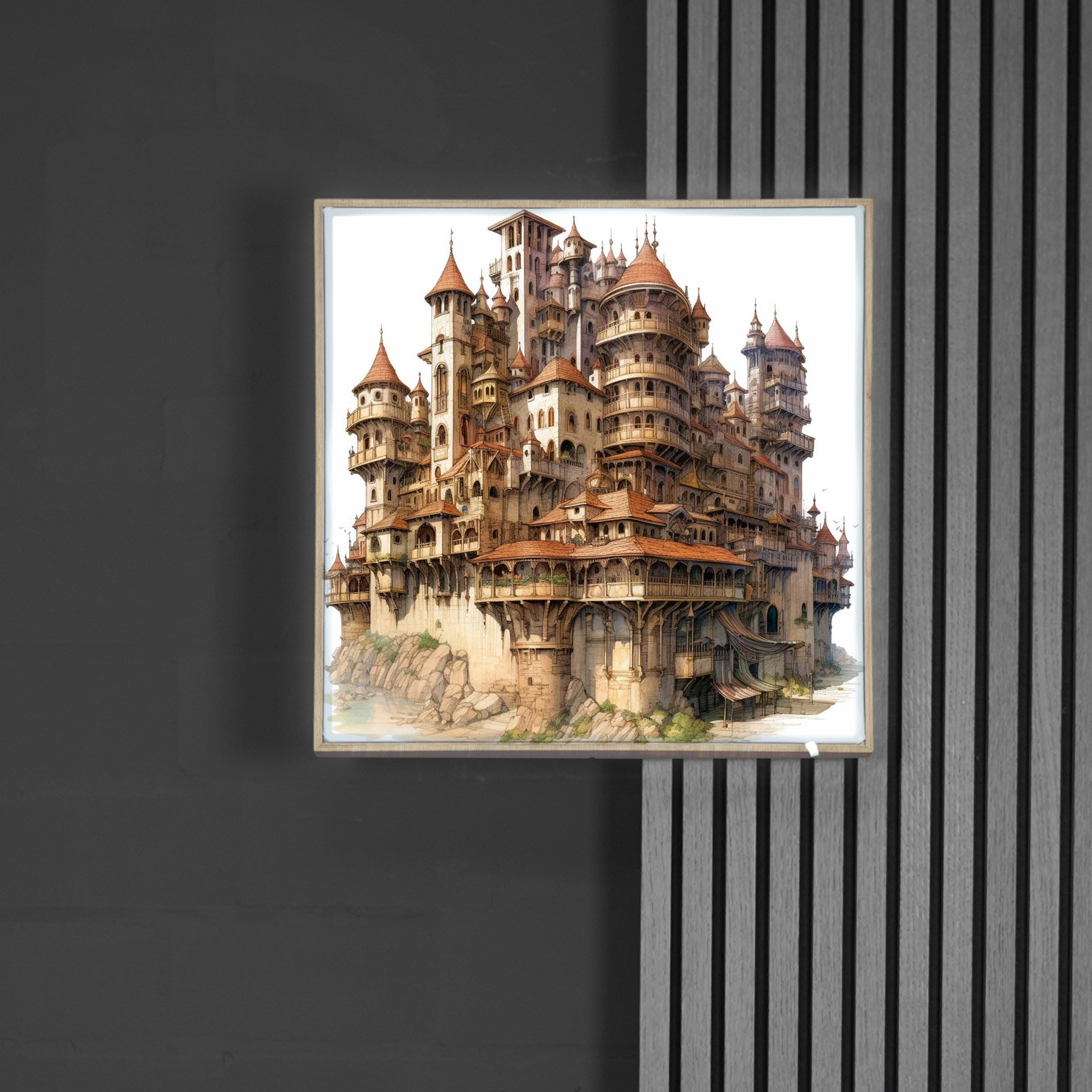 Fantasy Castle | LED Bild