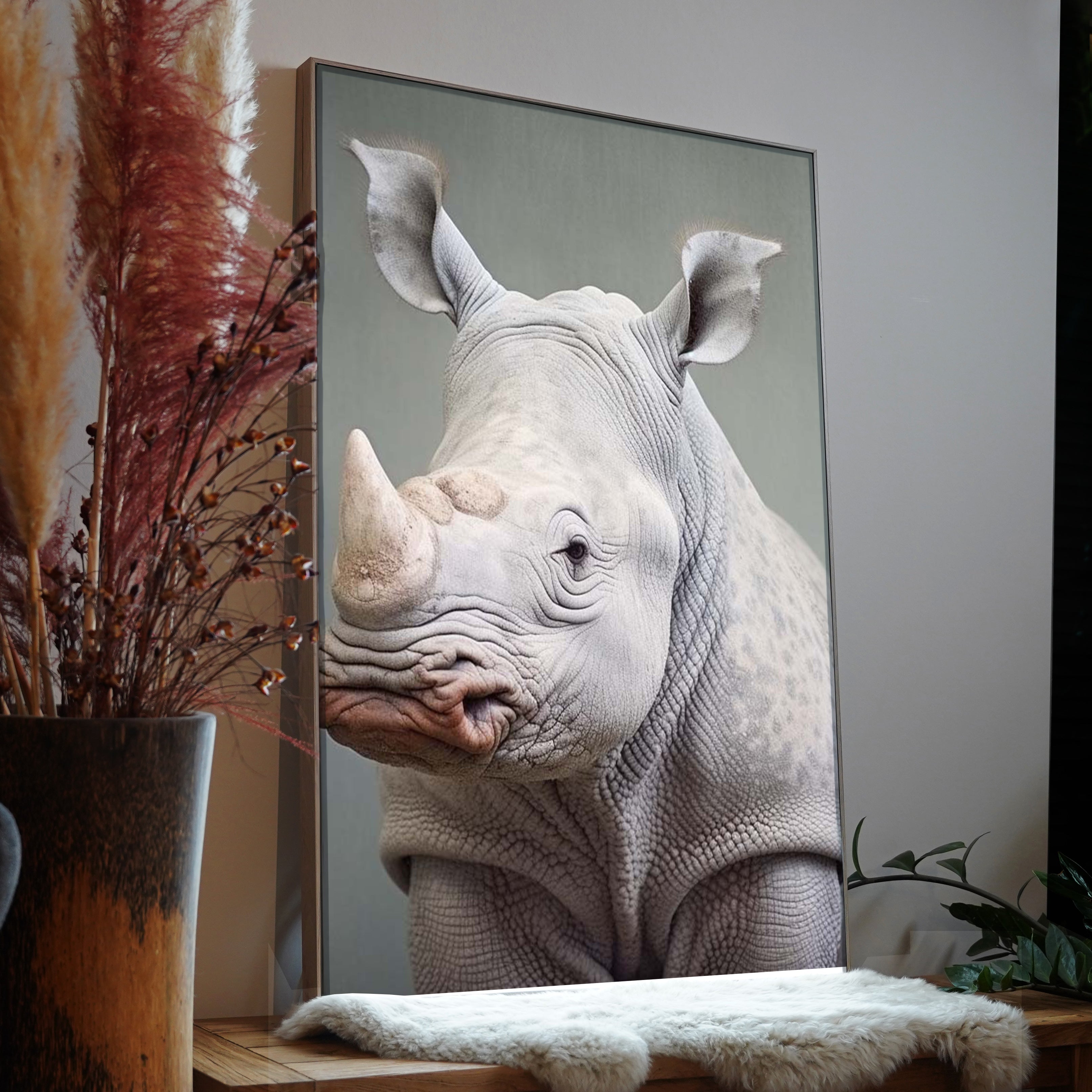 Rhino Albino | LED Bild