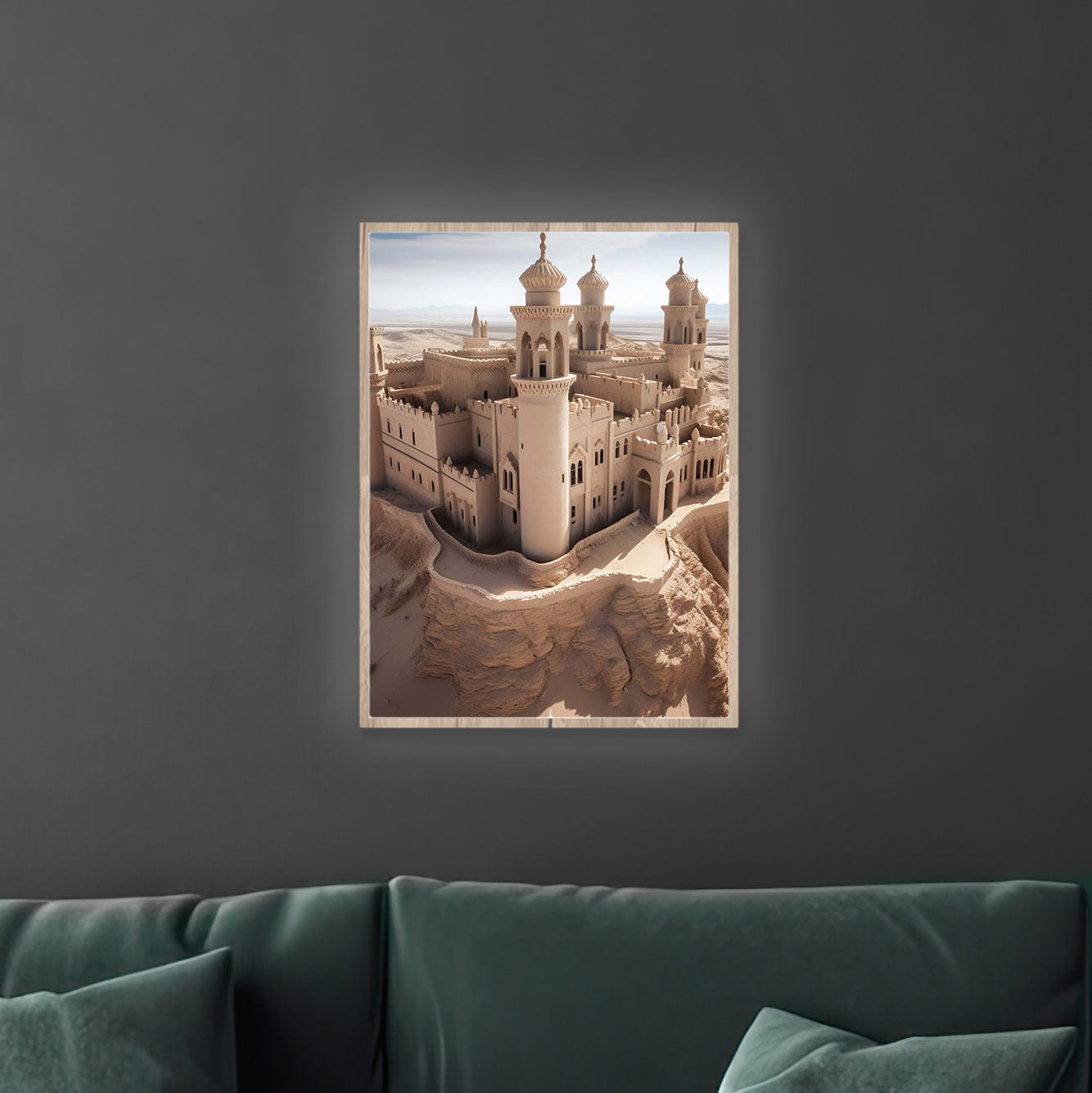 Sand Castle | LED Bild