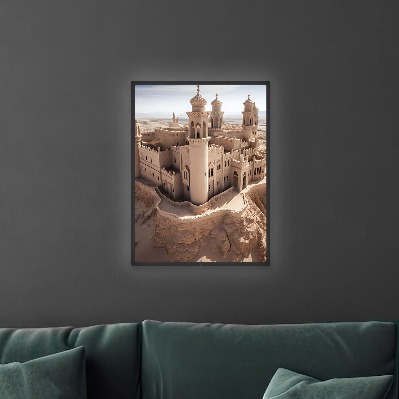 Sand Castle | LED Bild