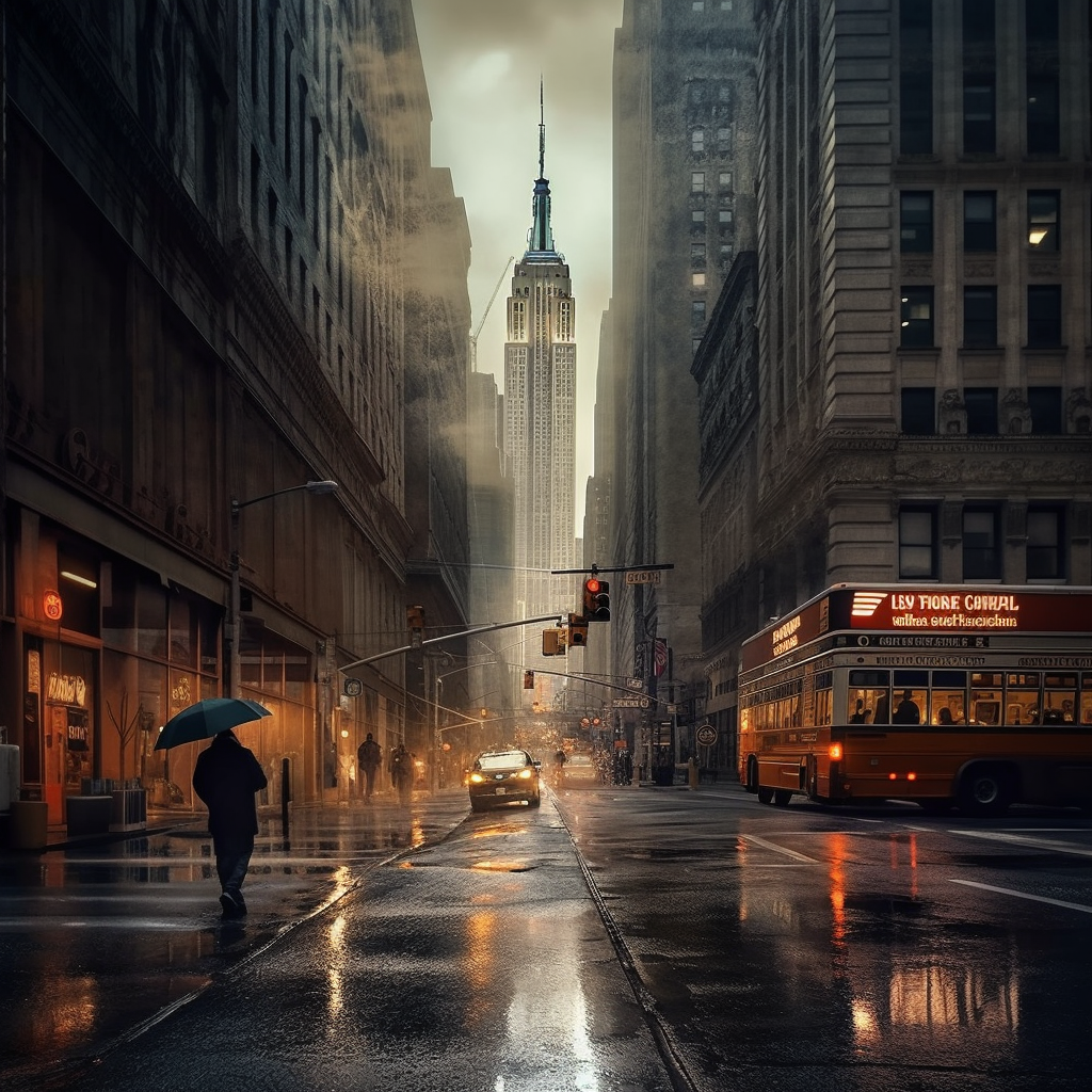 Artwork | New York II | LED Bild
